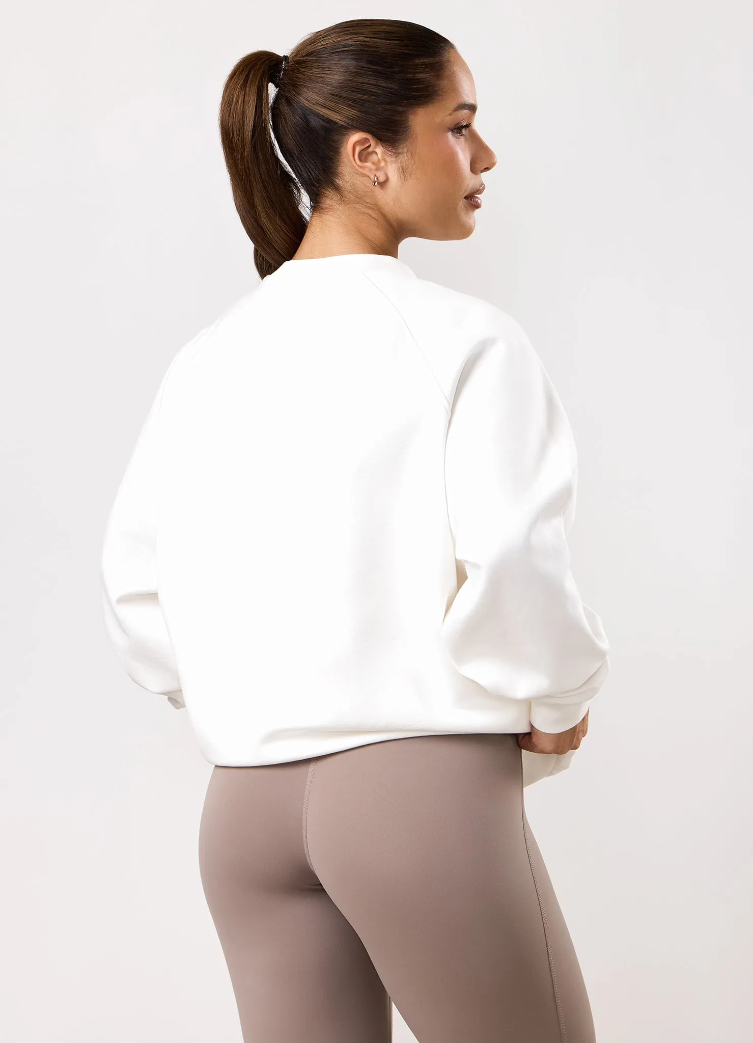 GKW Oversized Crew - Cream/Fawn sold by The Gym King product image thumbnail 3