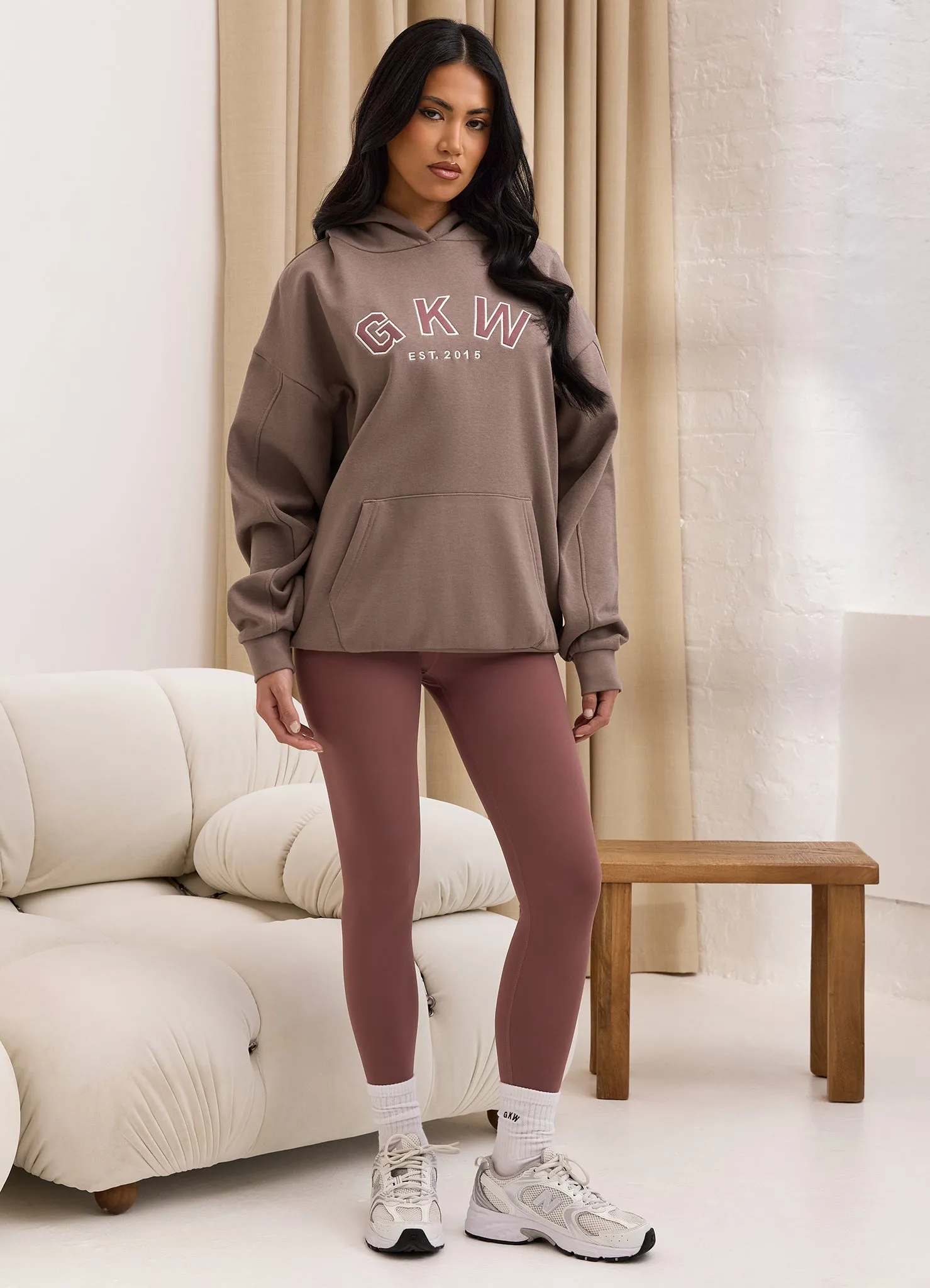 GKW Oversized Hood - Truffle sold by The Gym King product image thumbnail 3