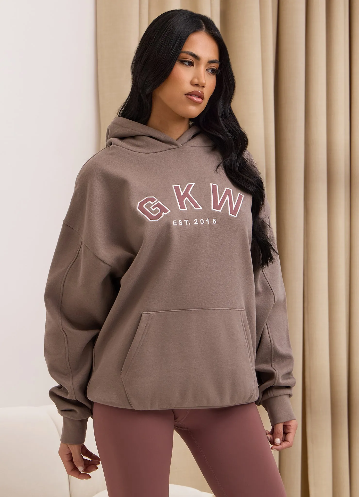 GKW Oversized Hood - Truffle sold by The Gym King product image thumbnail 4