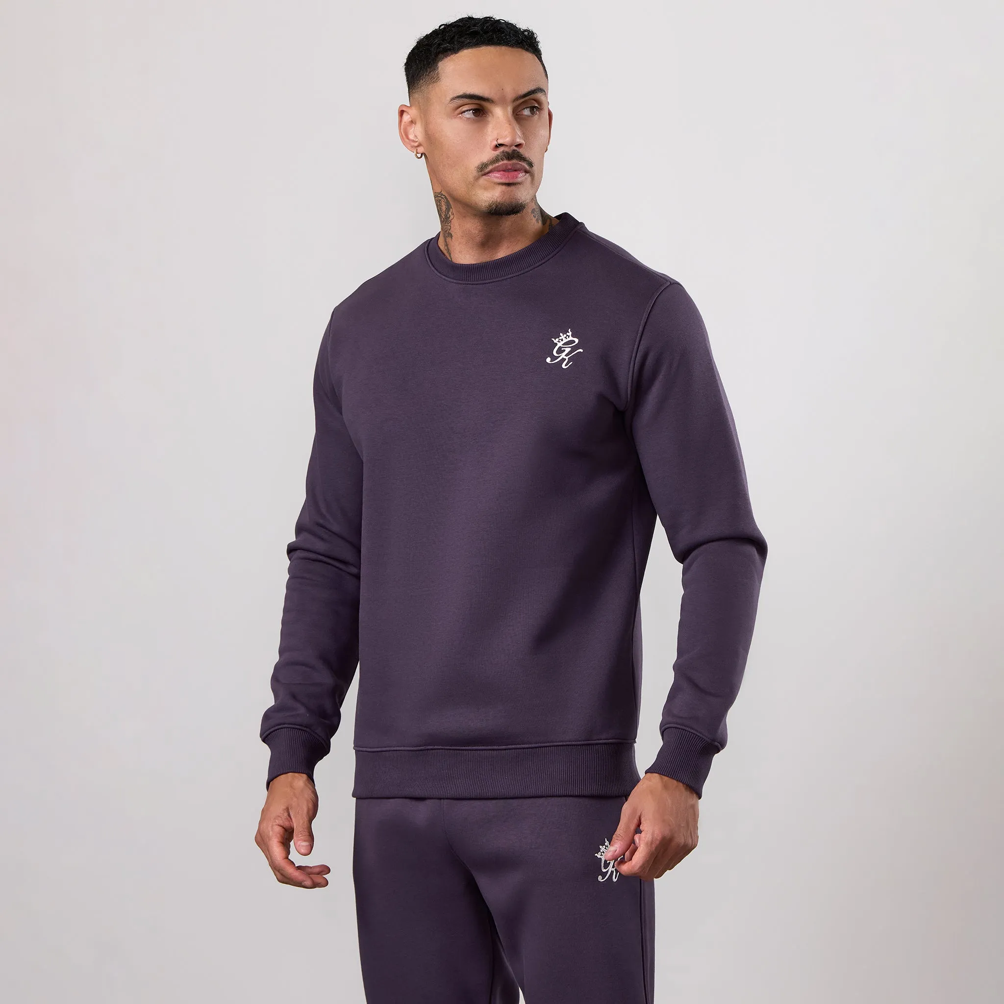 Gym King Fundamental Crew - Deep Purple sold by The Gym King product image thumbnail 2