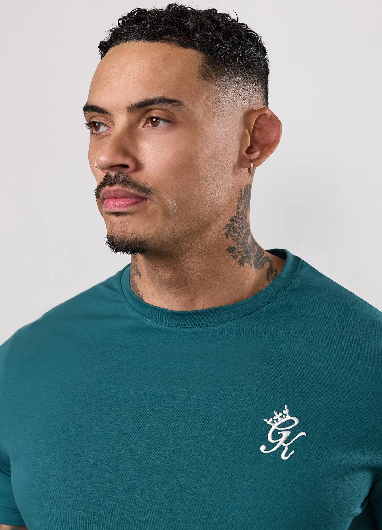 Gym King Fundamental Tee - Storm Teal sold by The Gym King product image thumbnail 4