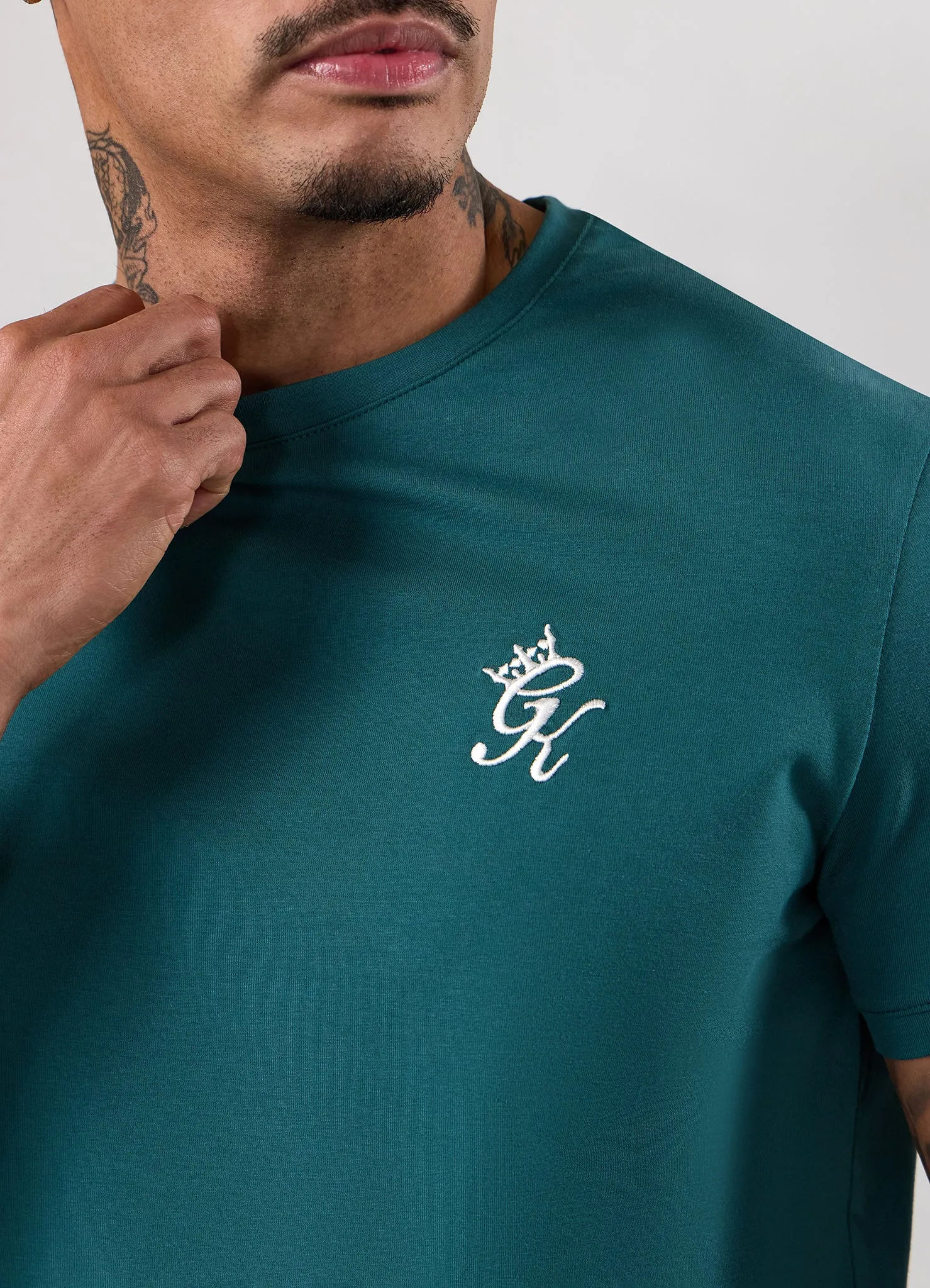 Gym King Fundamental Tee - Storm Teal sold by The Gym King product image thumbnail 5