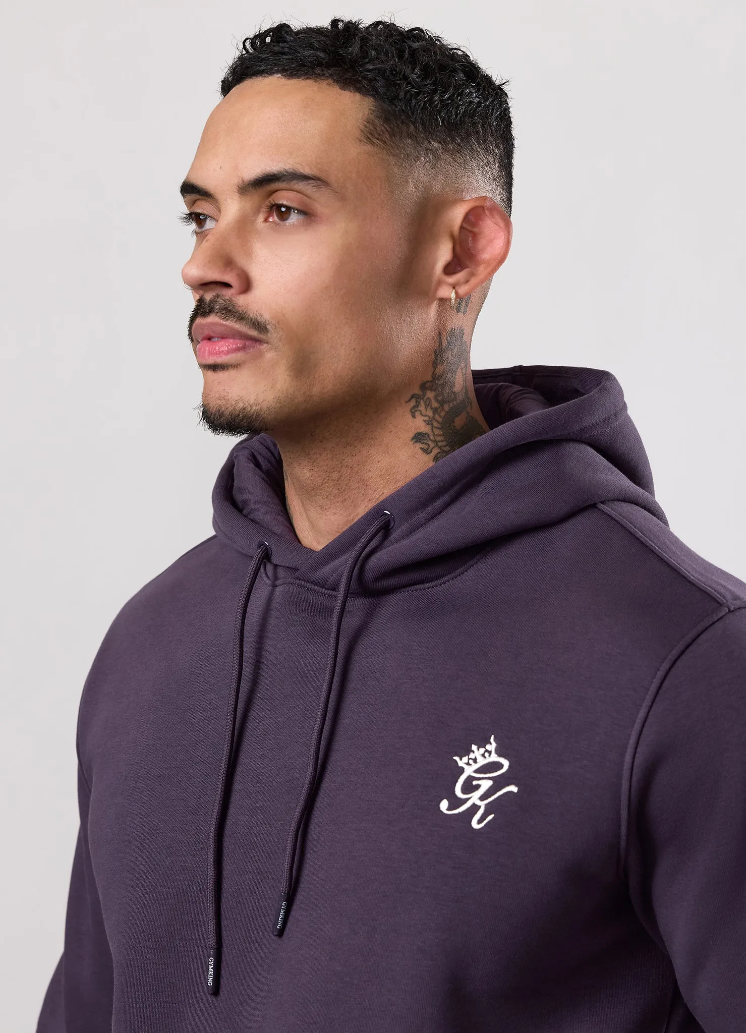 Gym King Fundamental Hood Tracksuit - Deep Purple sold by The Gym King product image thumbnail 5