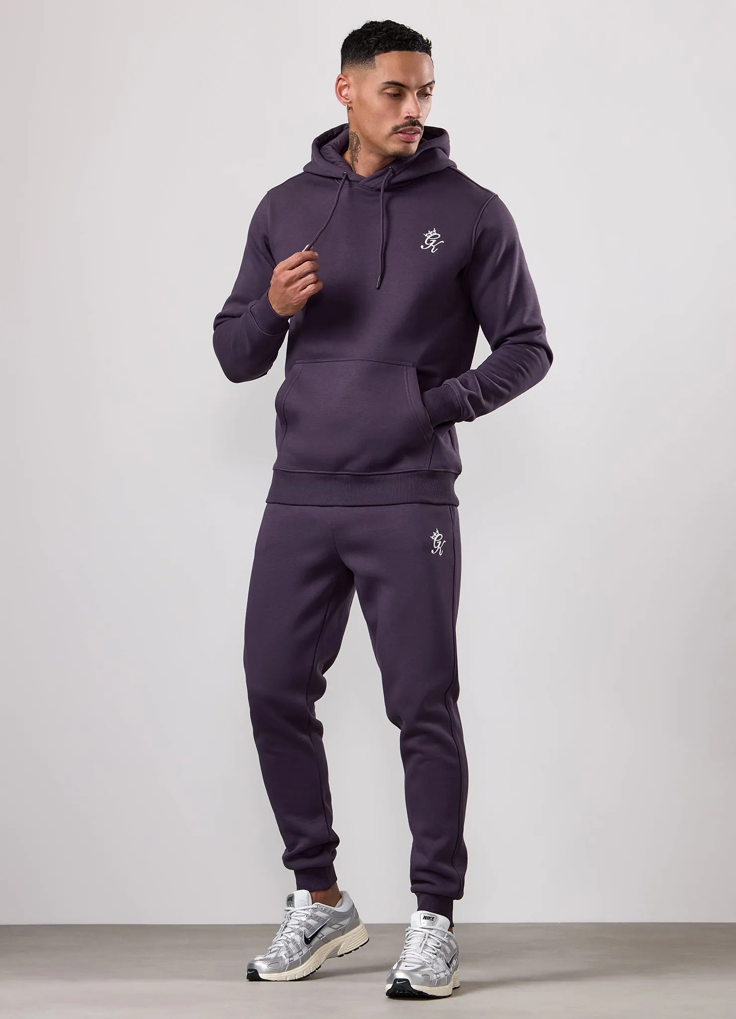 Gym King Fundamental Hood Tracksuit - Deep Purple sold by The Gym King