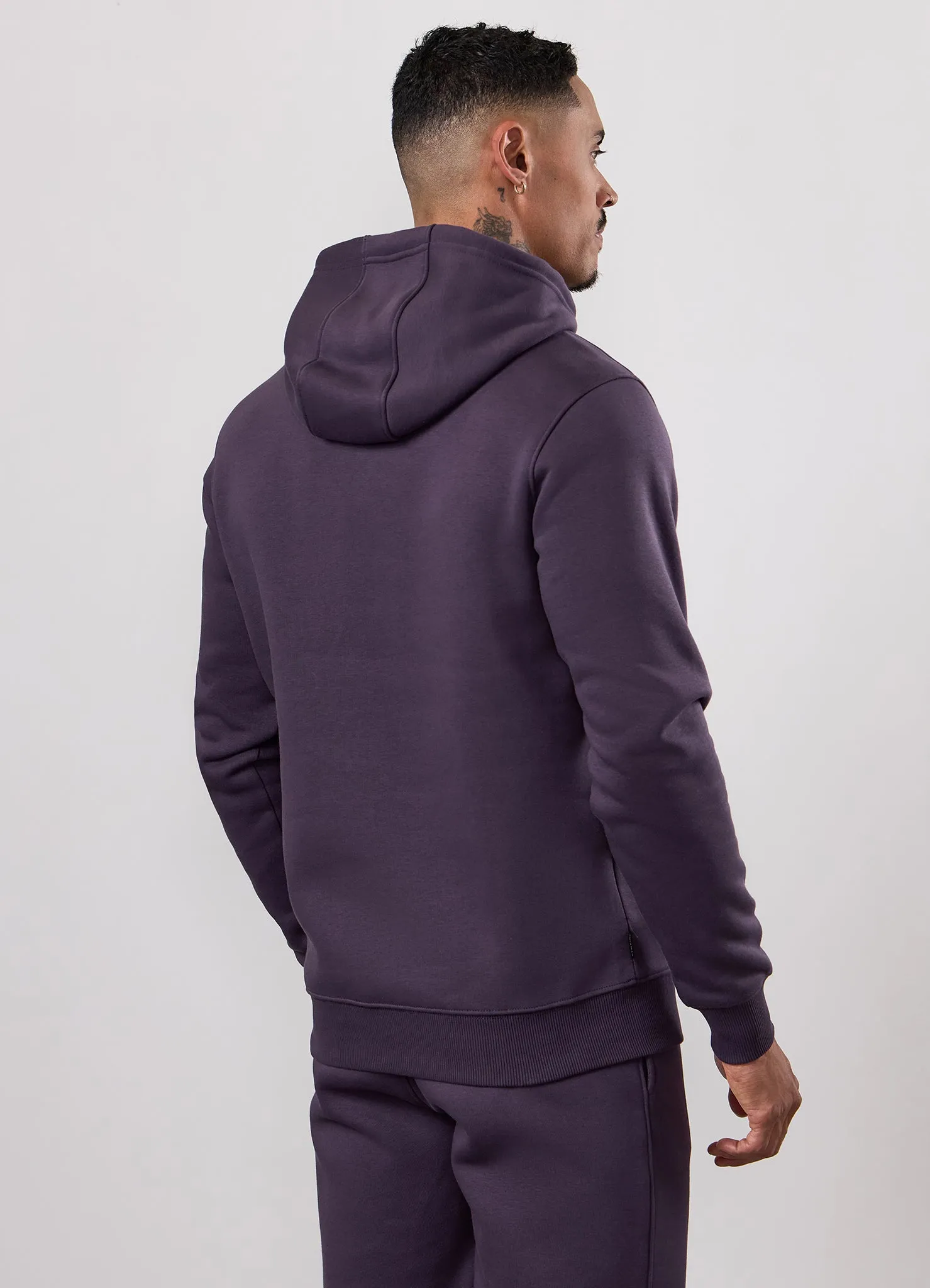 Gym King Fundamental Hood Tracksuit - Deep Purple sold by The Gym King product image thumbnail 4