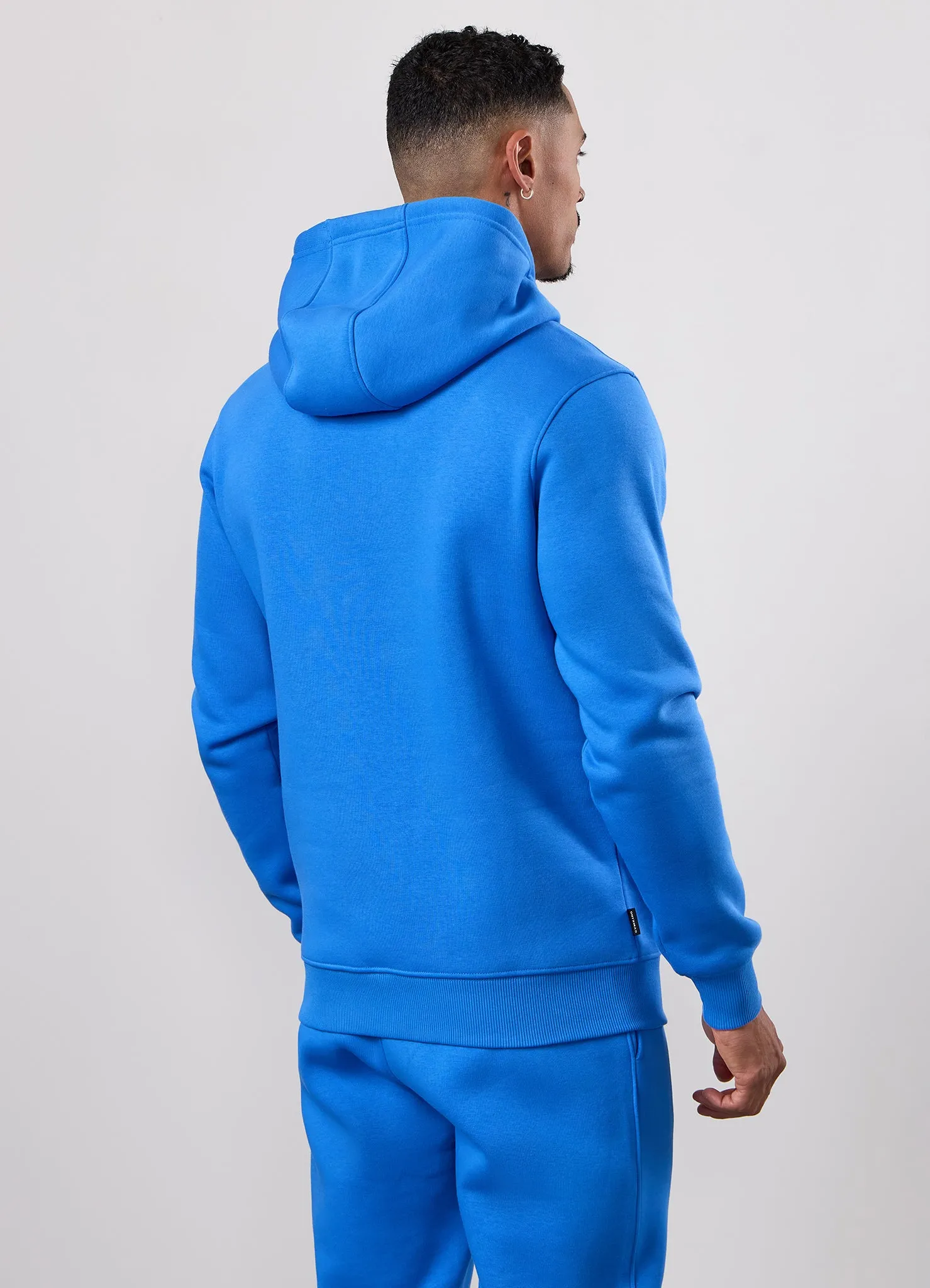 Gym King Fundamental Hood Tracksuit - Blue Surge sold by The Gym King product image thumbnail 4