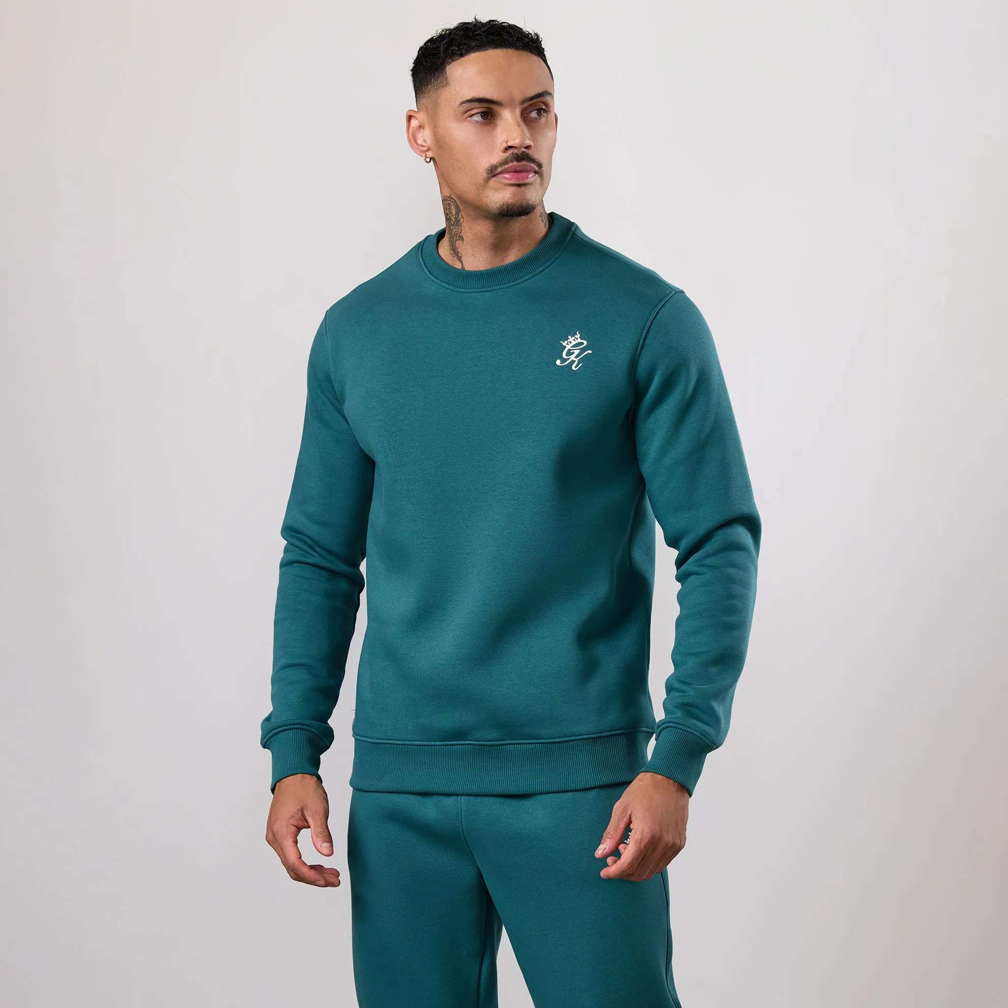 Gym King Fundamental Crew - Storm Teal sold by The Gym King product image thumbnail 2