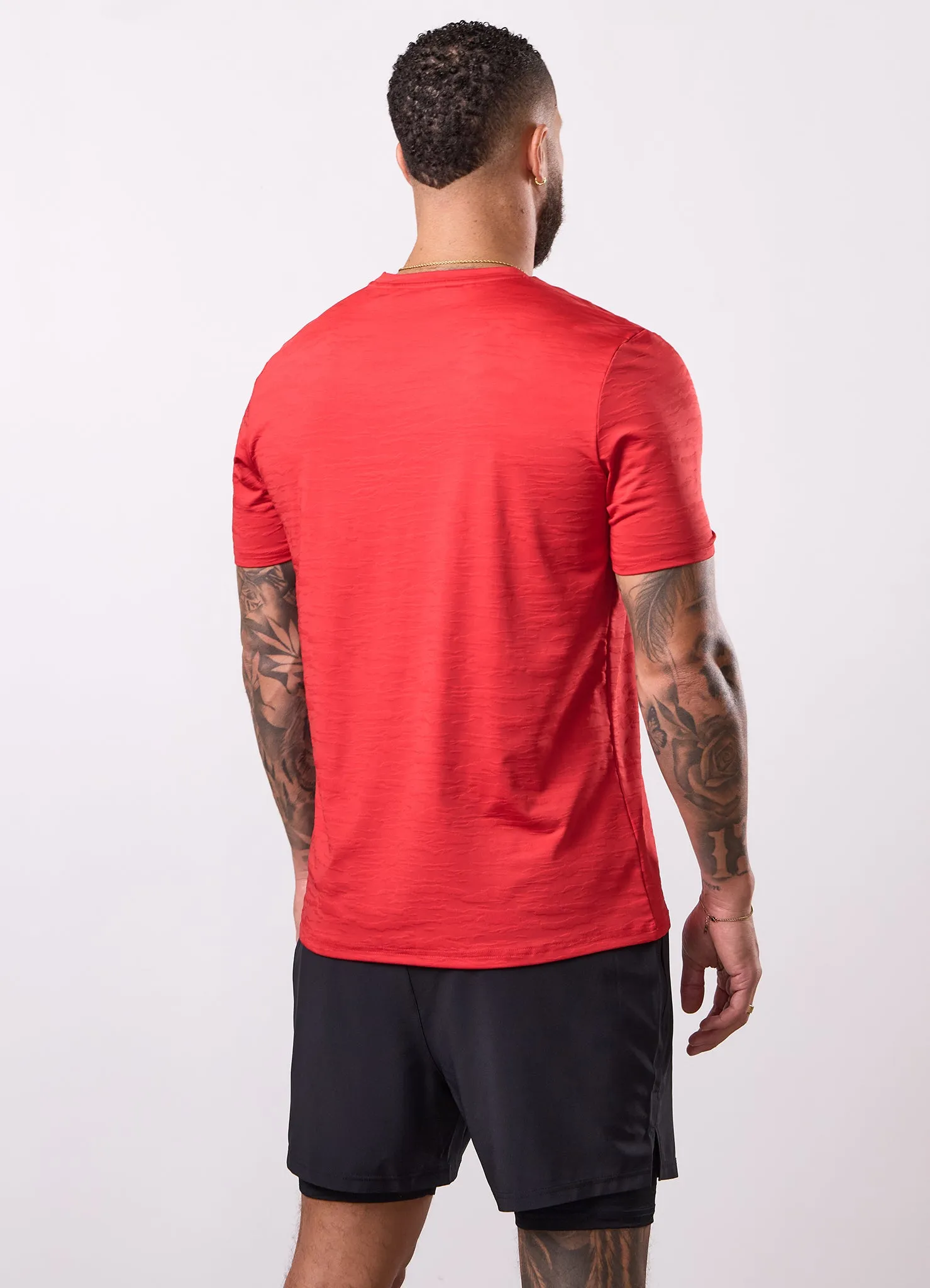 Gym King Dynamic Training Tee - Blood Stone sold by The Gym King product image thumbnail 5