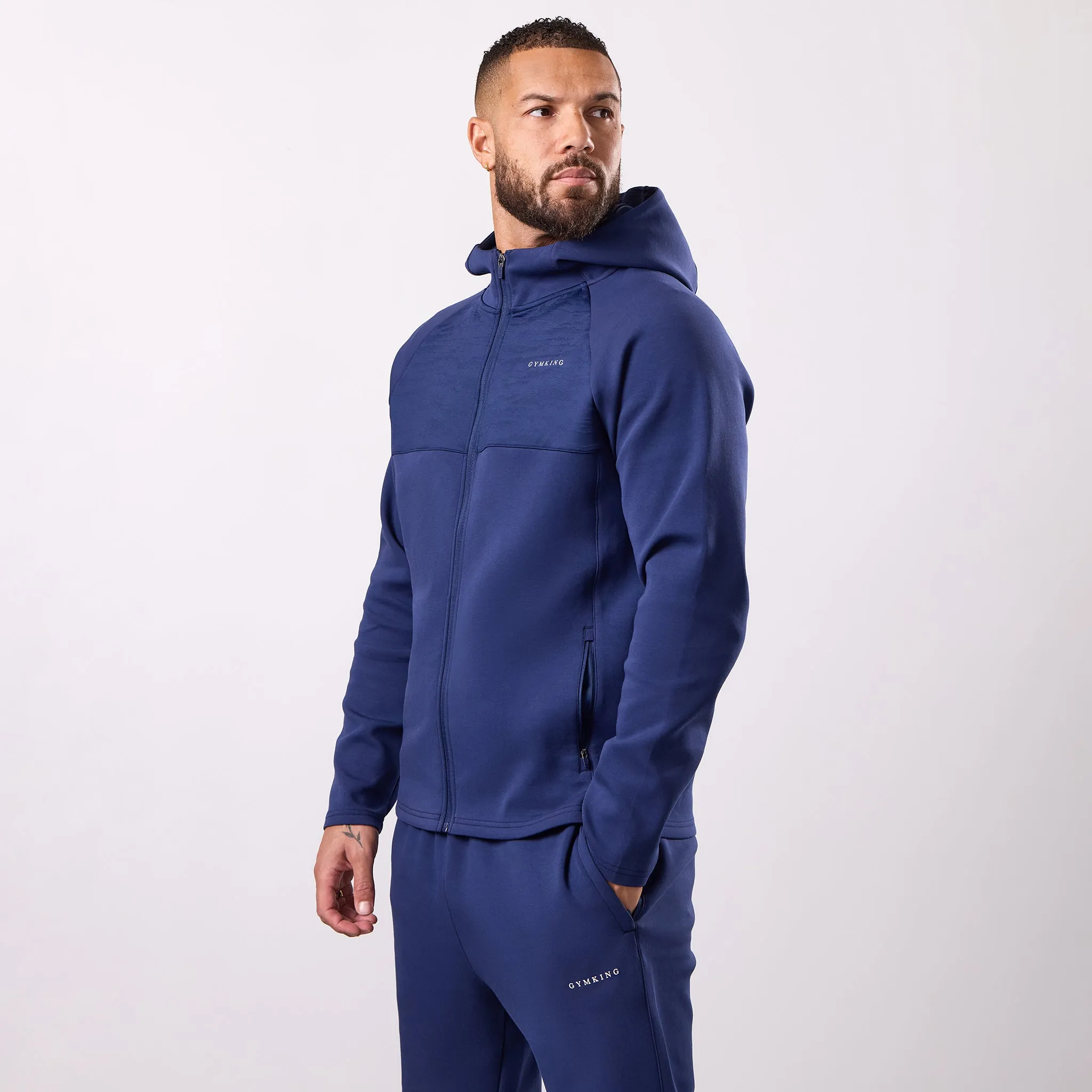 Gym King Dynamic Training Hoodie - Oxford Blue sold by The Gym King product image thumbnail 2