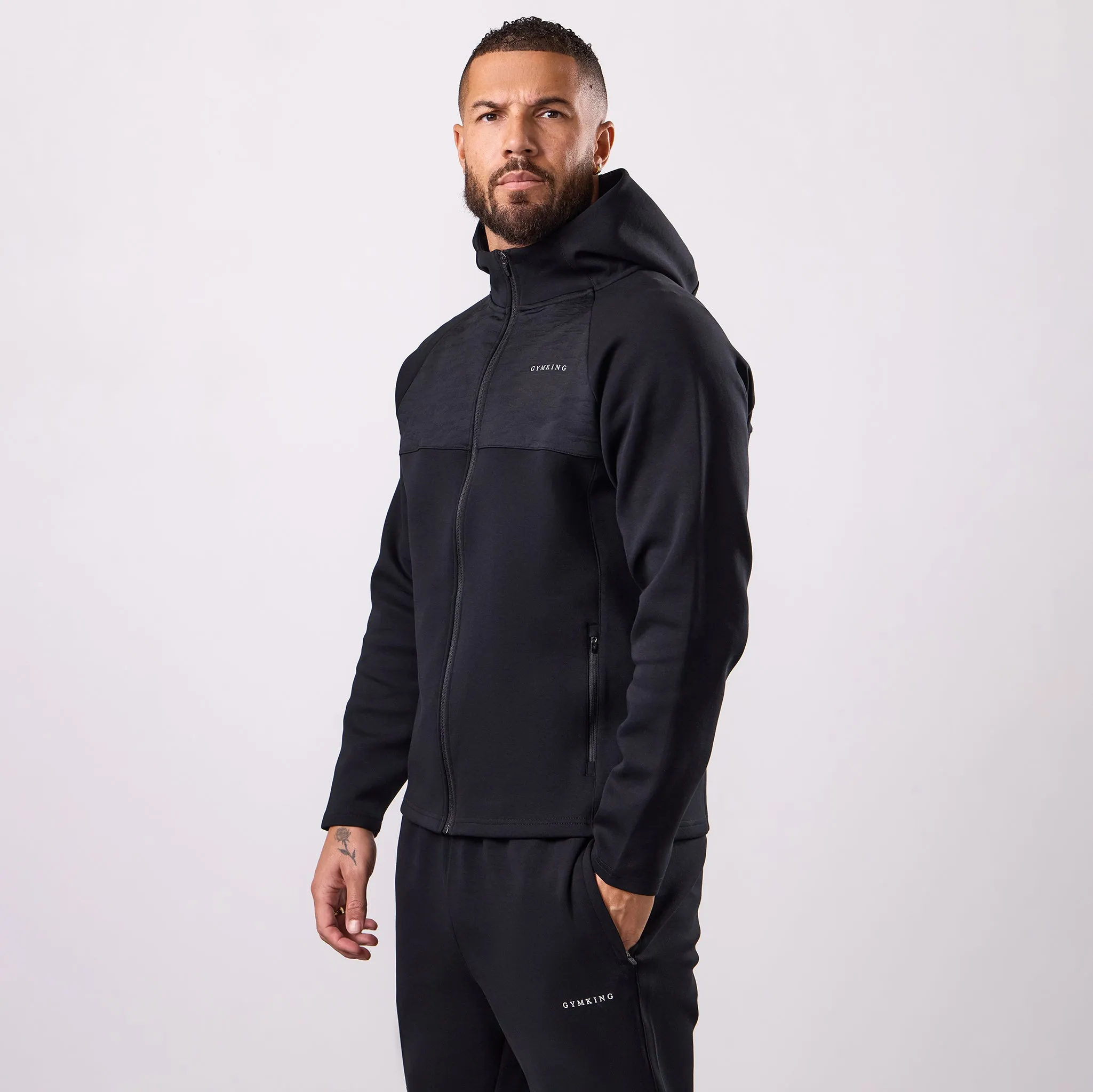 Gym King Dynamic Training Hoodie - Black sold by The Gym King product image thumbnail 2