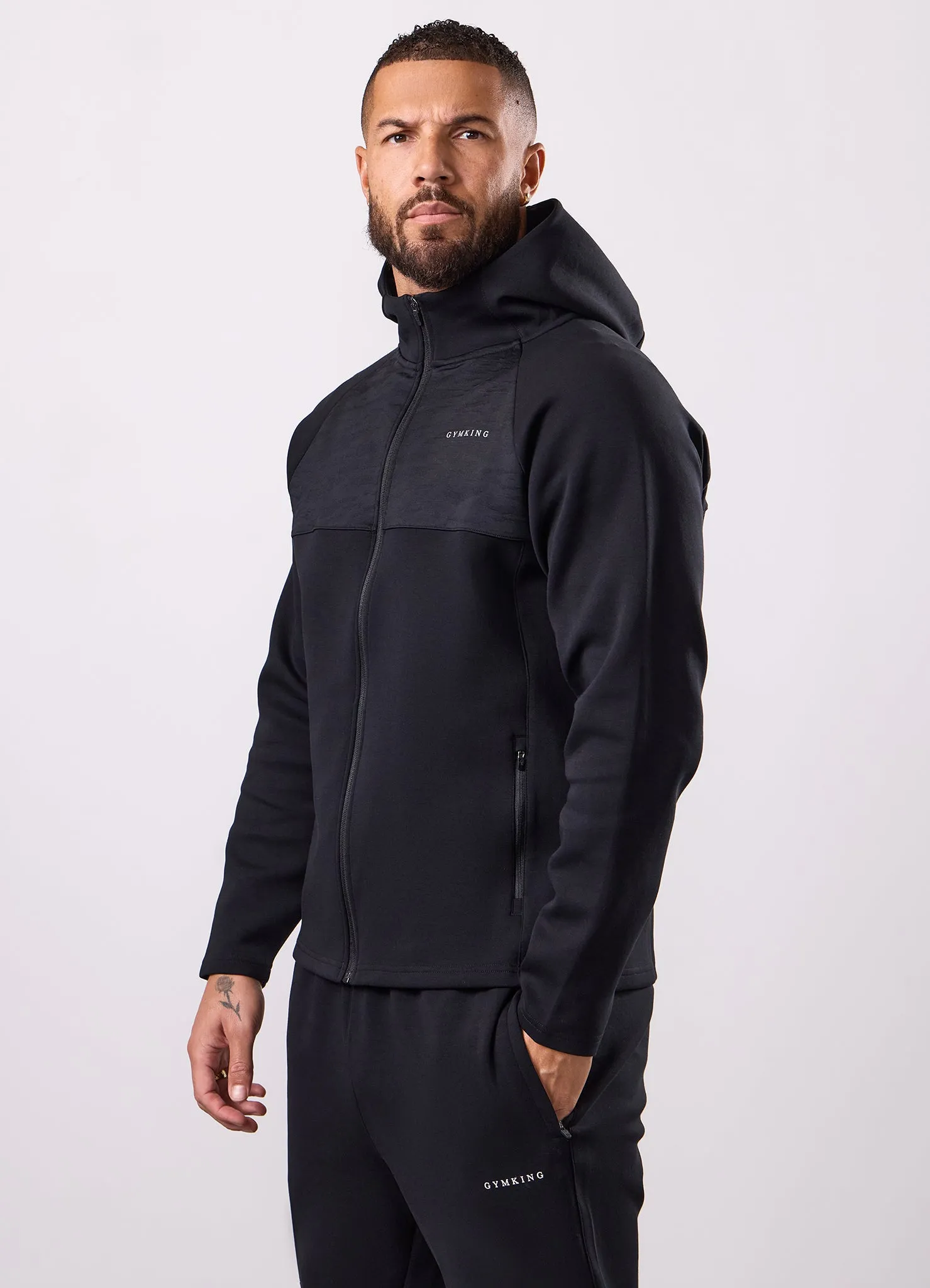 Gym King Dynamic Training Hoodie - Black sold by The Gym King product image thumbnail 4