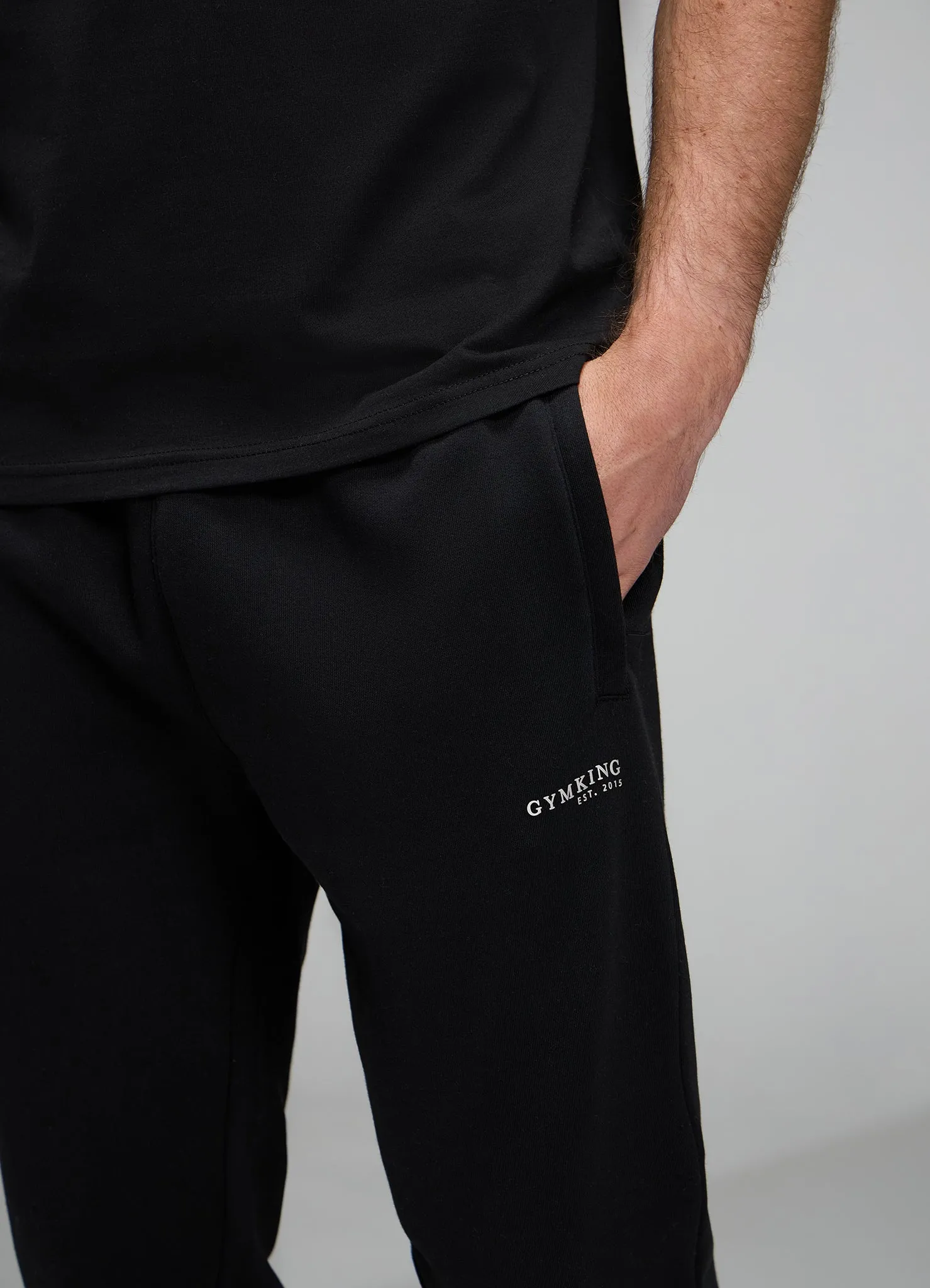 Gym King Established V2 Jogger - Black sold by The Gym King product image thumbnail 4