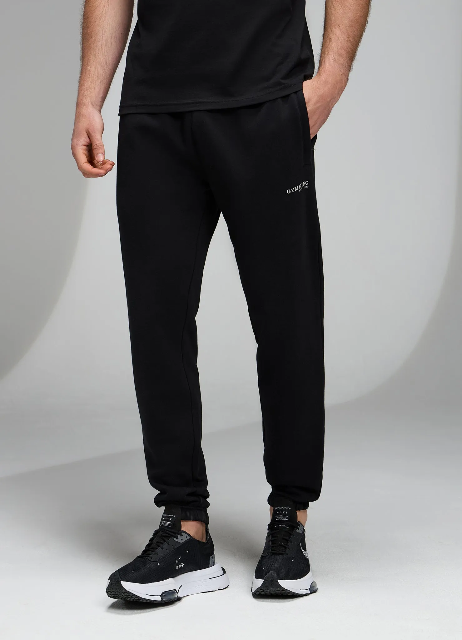 Gym King Established V2 Jogger - Black sold by The Gym King