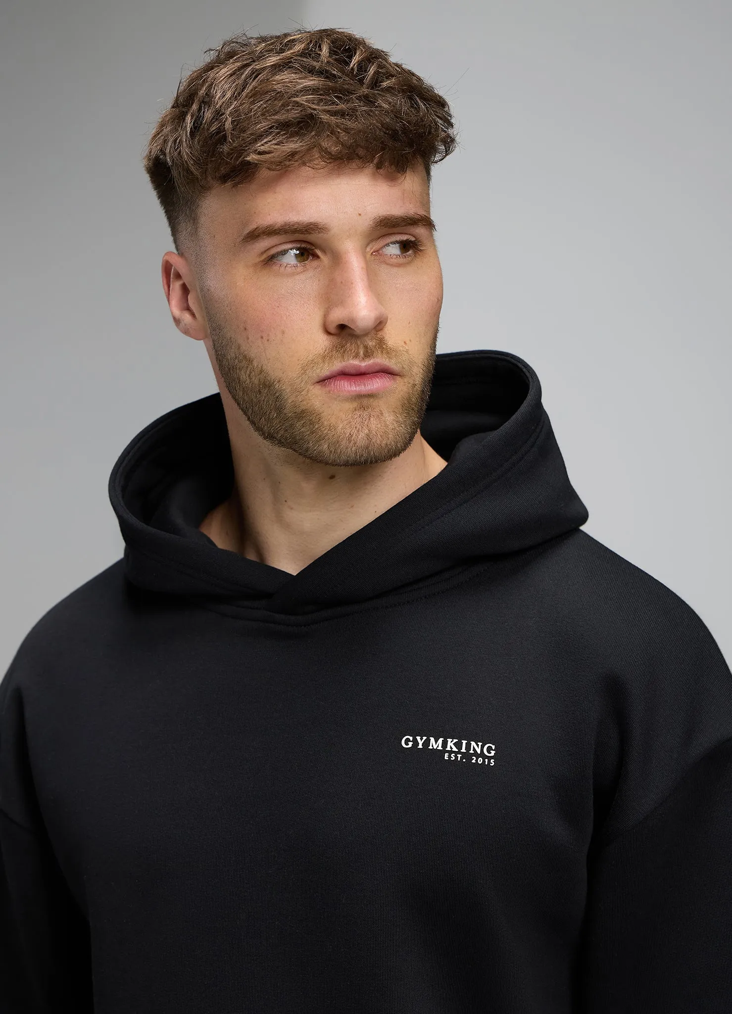 Gym King Established V2 Hood - Black sold by The Gym King product image thumbnail 5