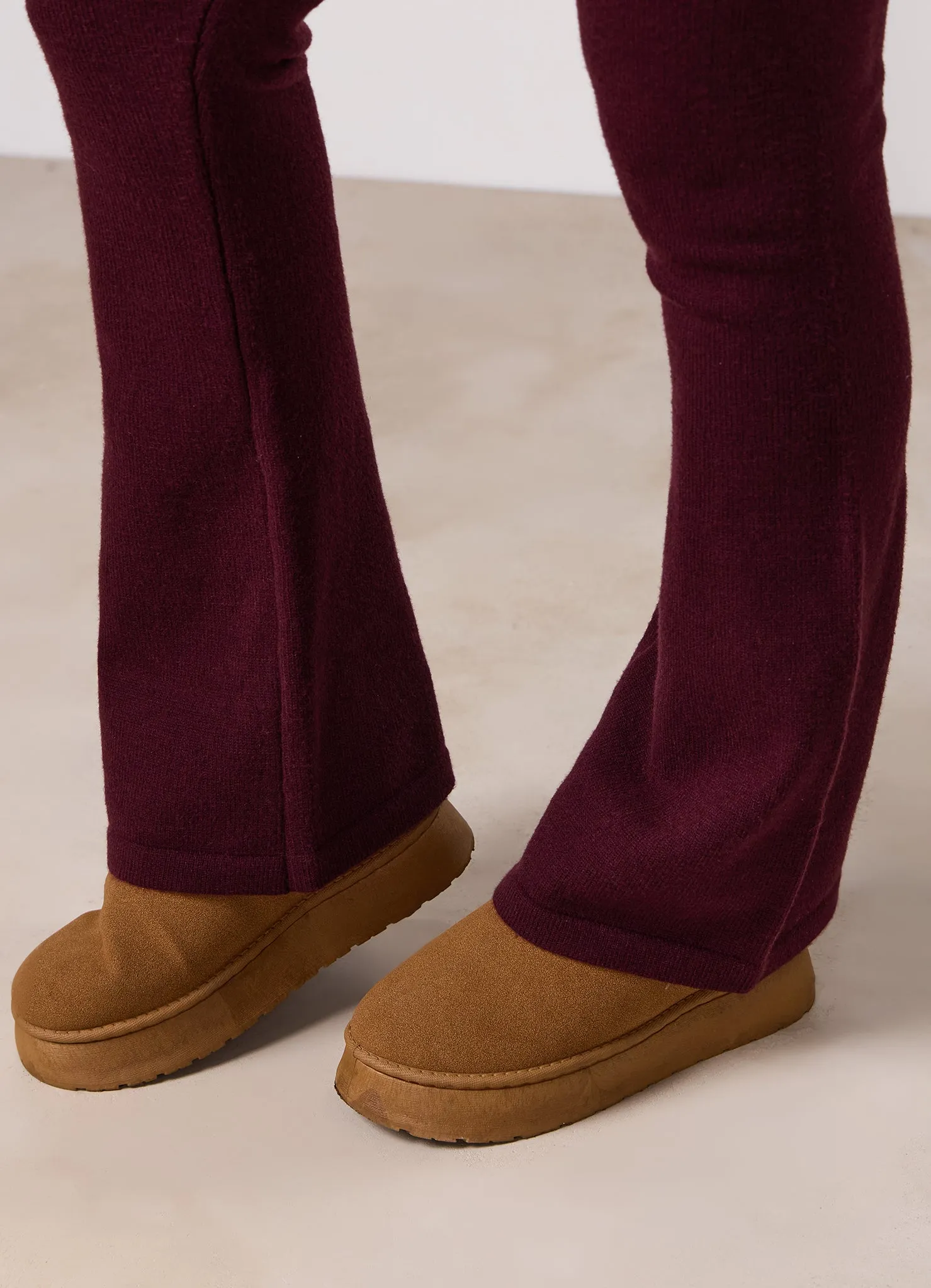 Gym King True Knit Trouser - Dark Cherry sold by The Gym King product image thumbnail 5