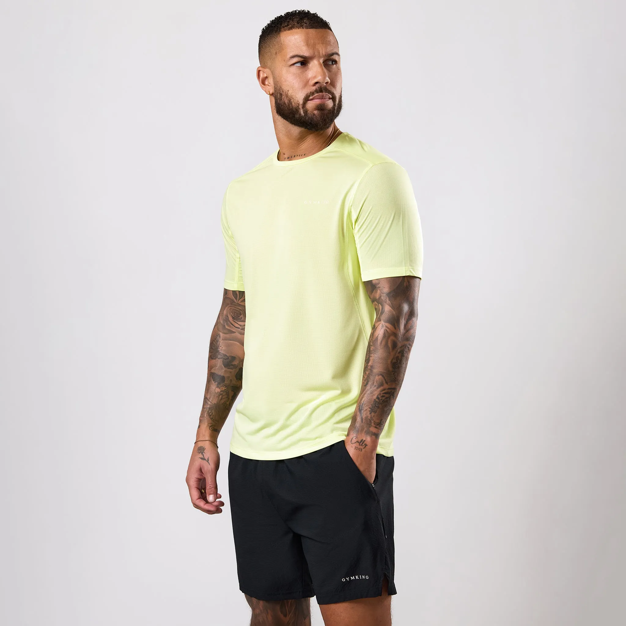 Gym King Energise Tee - Lime Twist sold by The Gym King product image thumbnail 2