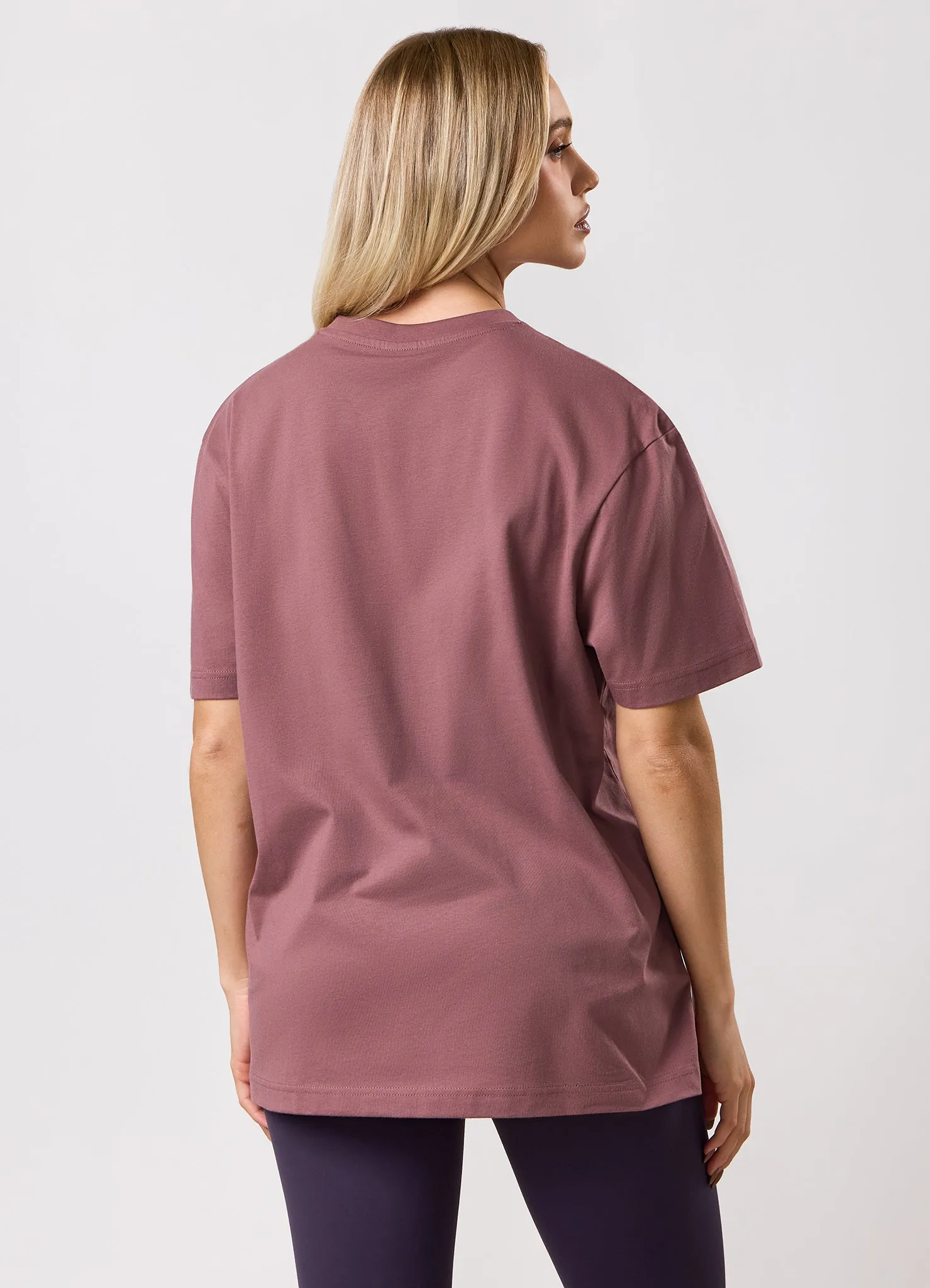 Gym King 365 Boyfriend Tee - Brown Plum sold by The Gym King product image thumbnail 5