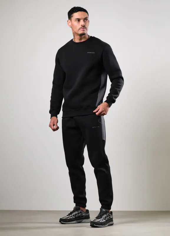 Gym King Momentum Tracksuit - Black sold by The Gym King