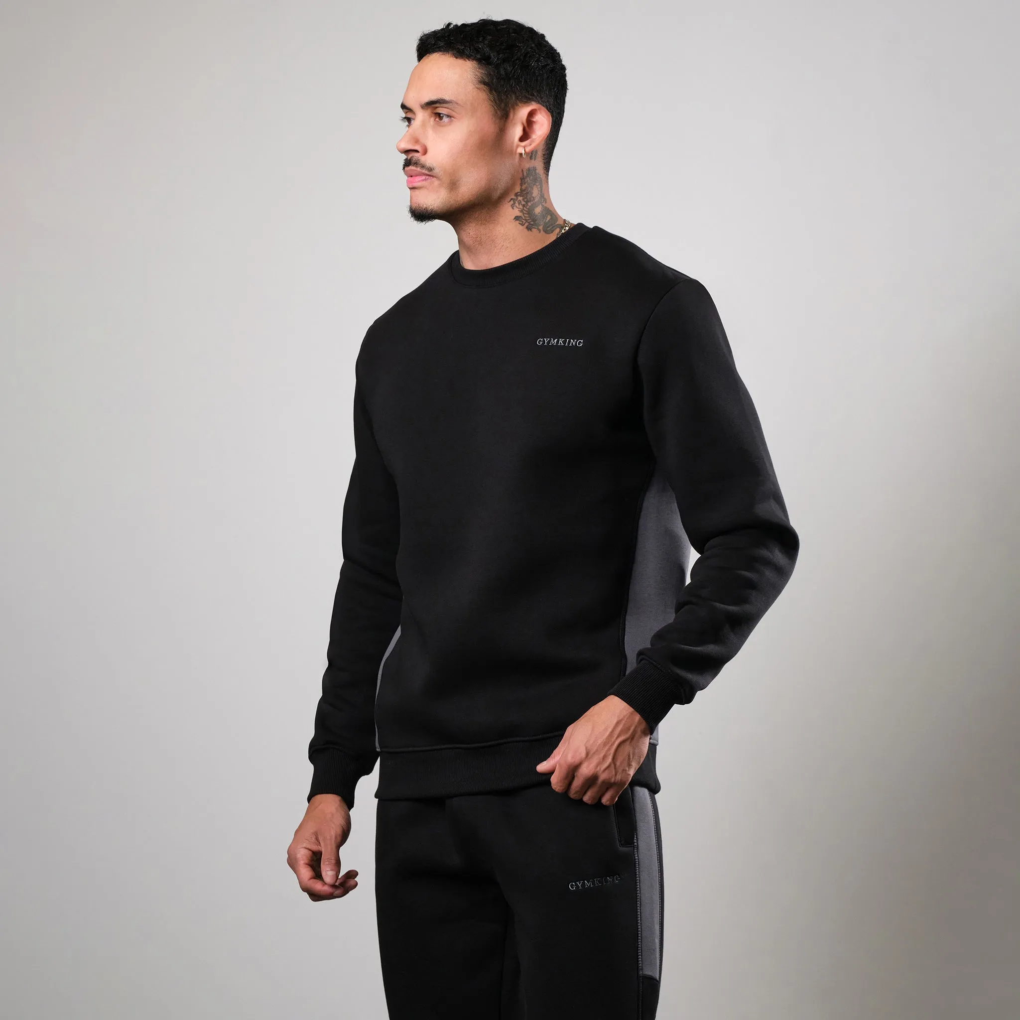 Gym King Momentum Crew - Black sold by The Gym King product image thumbnail 2