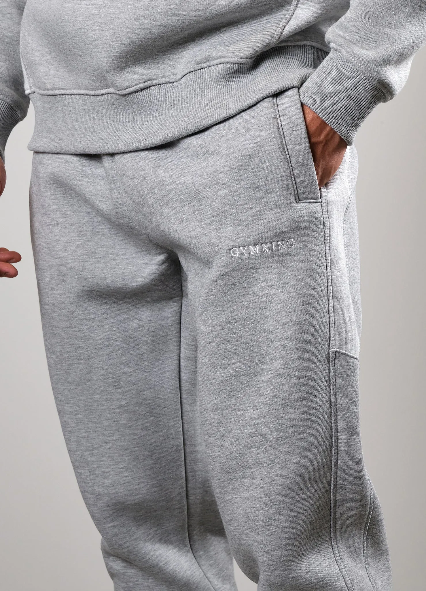 Gym King Momentum Jogger - Grey Marl sold by The Gym King product image thumbnail 4