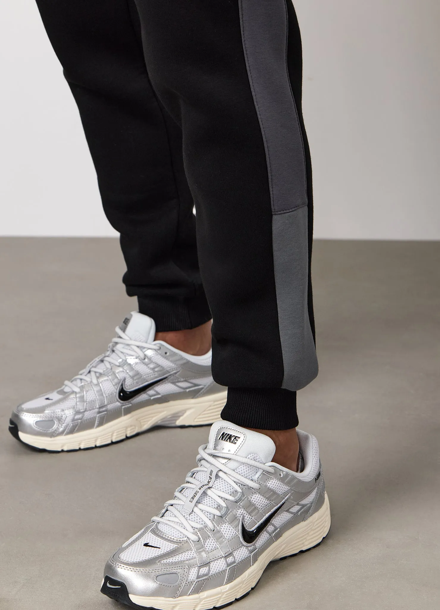 Gym King Power Colour Block Fleece Jogger - Black/Graphite/Gunmetal Grey sold by The Gym King product image thumbnail 5