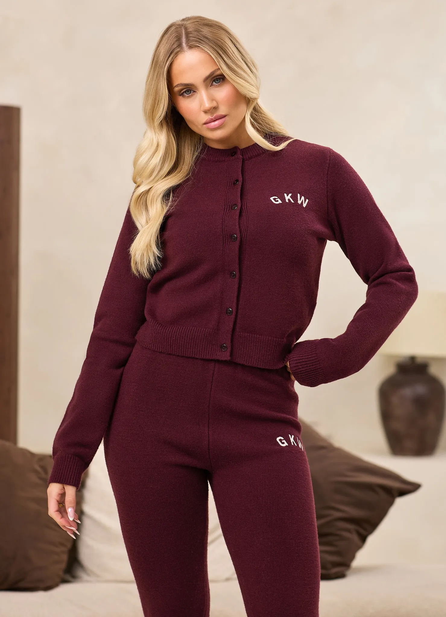 Gym King True Knit Set - Dark Cherry sold by The Gym King product image thumbnail 4