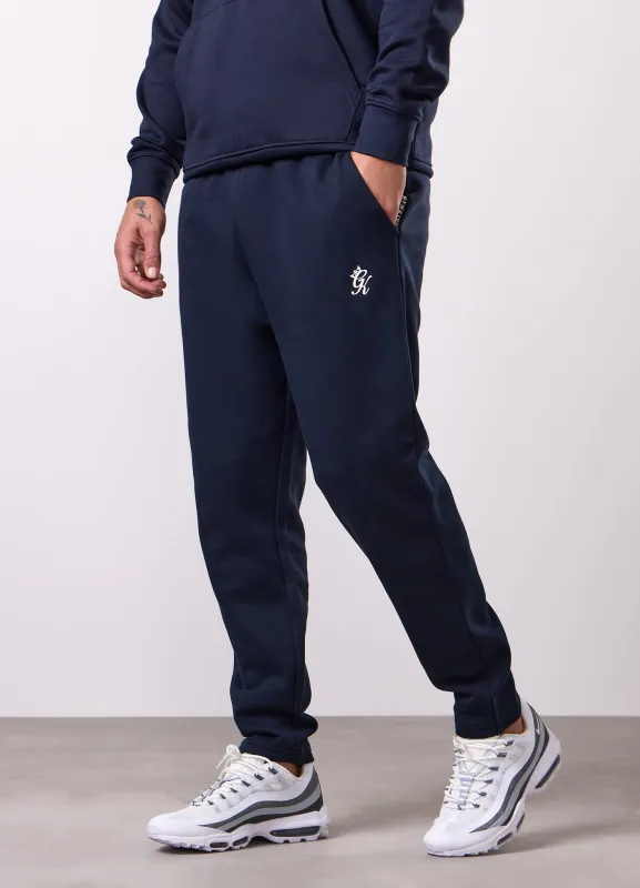 Gym King Taped Fleece Jogger - Navy sold by The Gym King