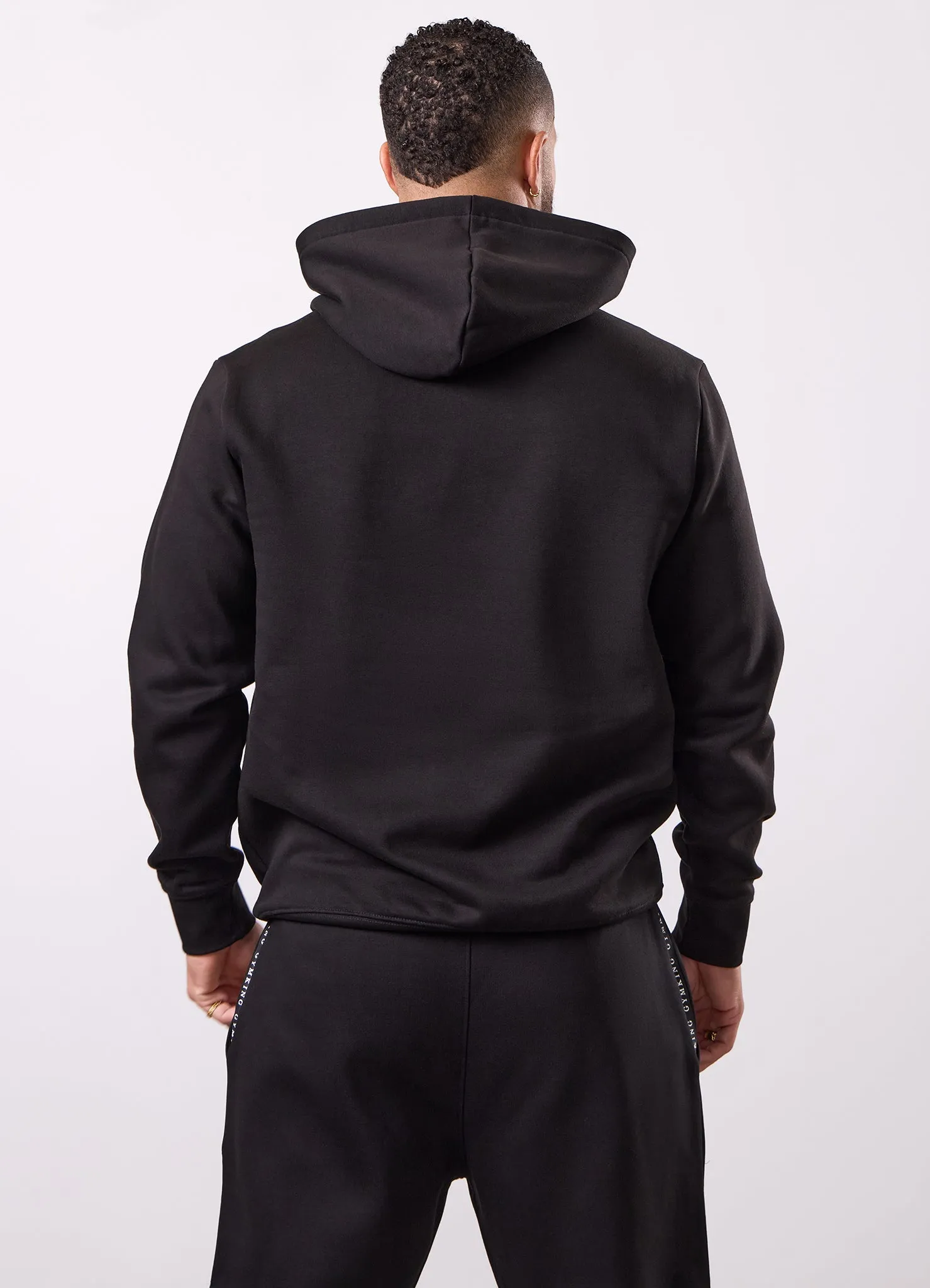Gym King Taped Fleece Tracksuit - Black sold by The Gym King product image thumbnail 5