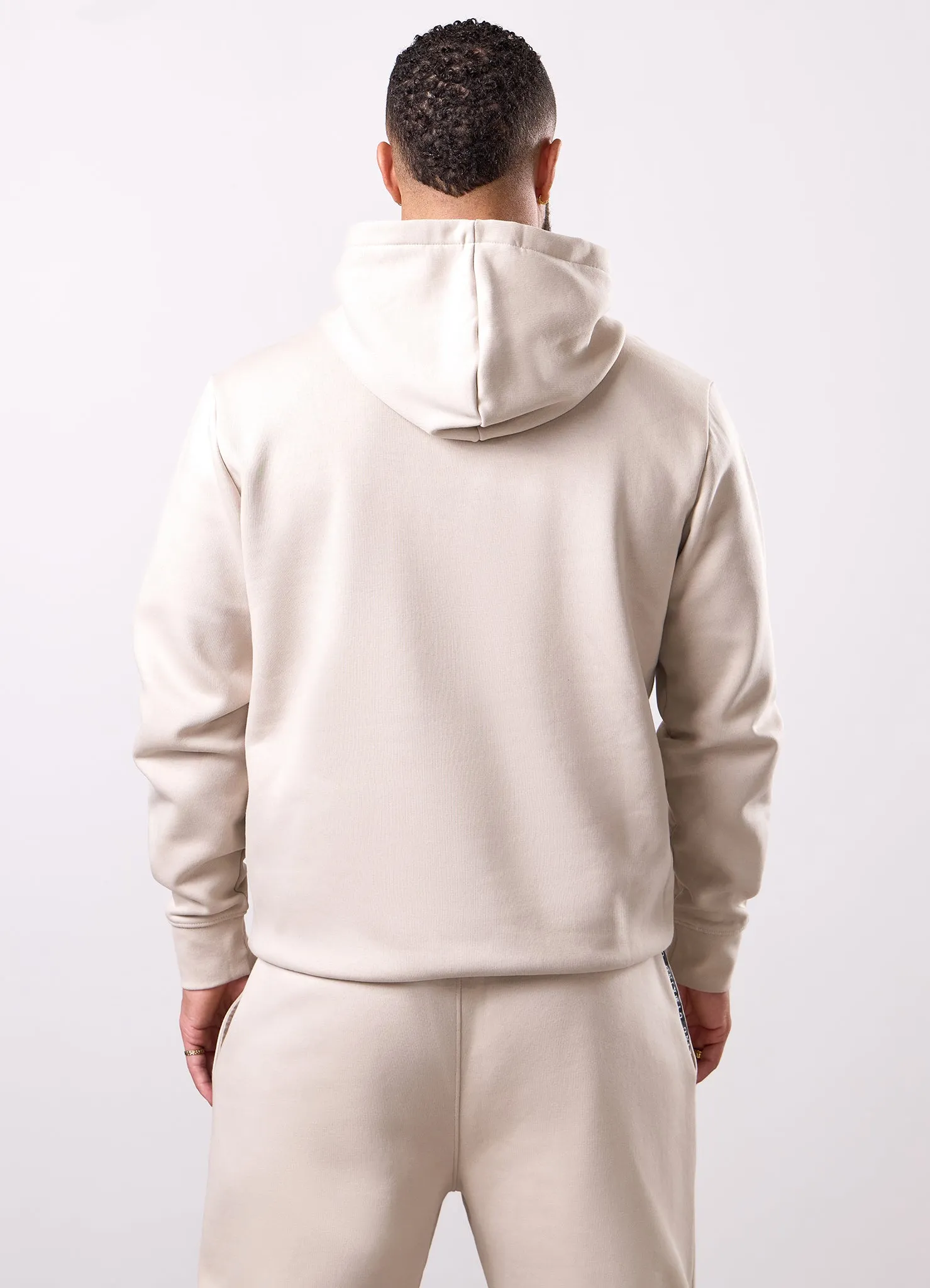 Gym King Taped Fleece Tracksuit - Light Stone sold by The Gym King product image thumbnail 5