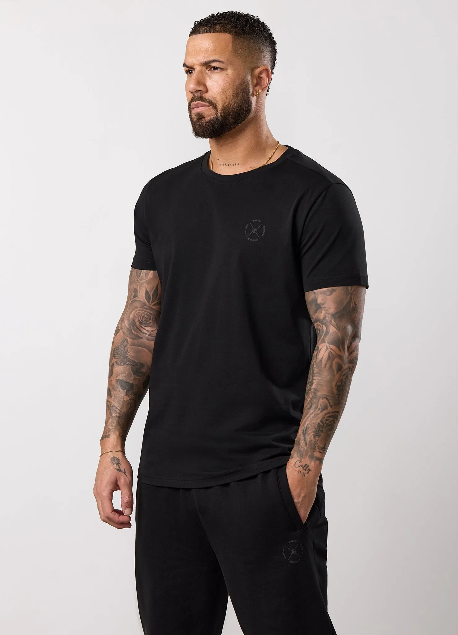 Gym King Stoic Hekla Jersey Tee - Volcanic Black sold by The Gym King