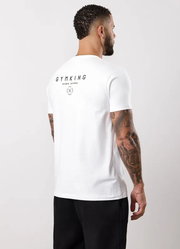 Gym King Stoic Esja Jersey Tee - Ice White made by The Gym King
