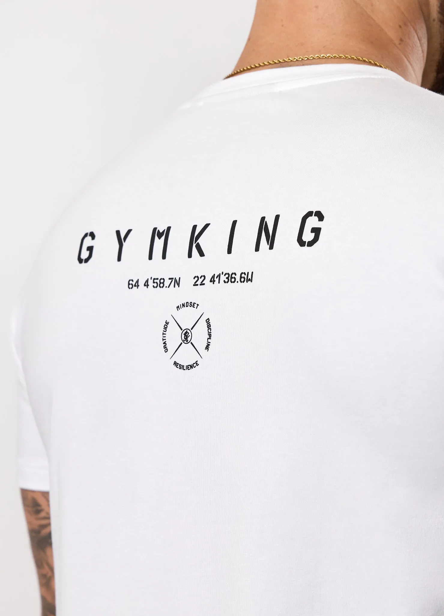 Gym King Stoic Esja Jersey Tee - Ice White sold by The Gym King product image thumbnail 4