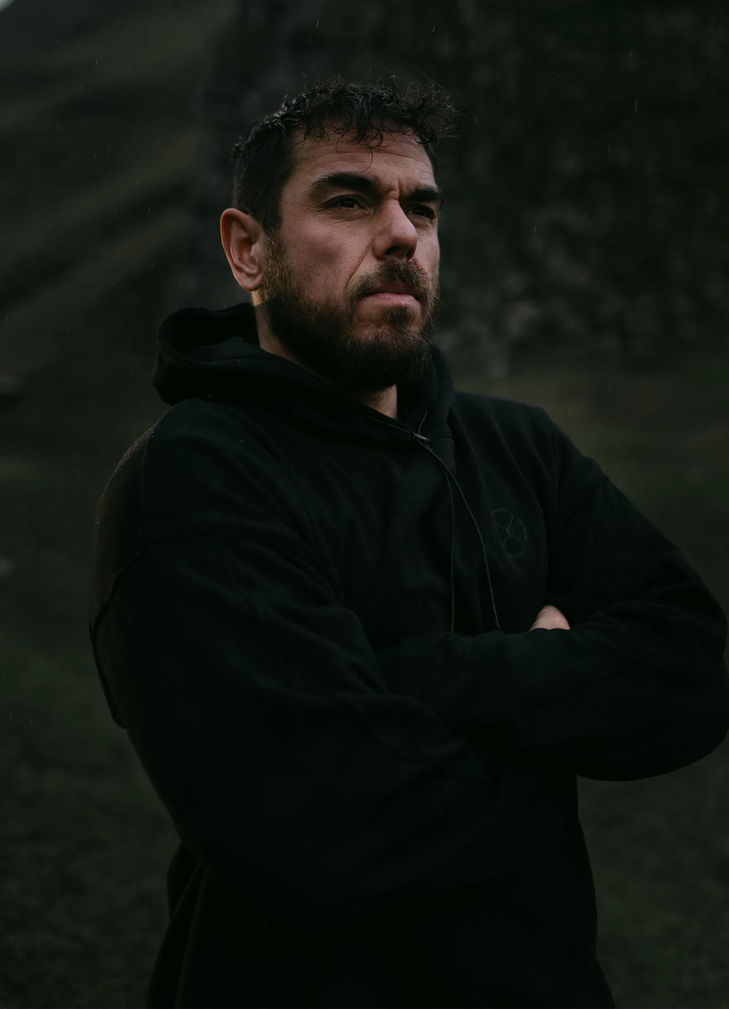 Gym King Stoic Esja Loopback Hood - Volcanic Black sold by The Gym King product image thumbnail 3