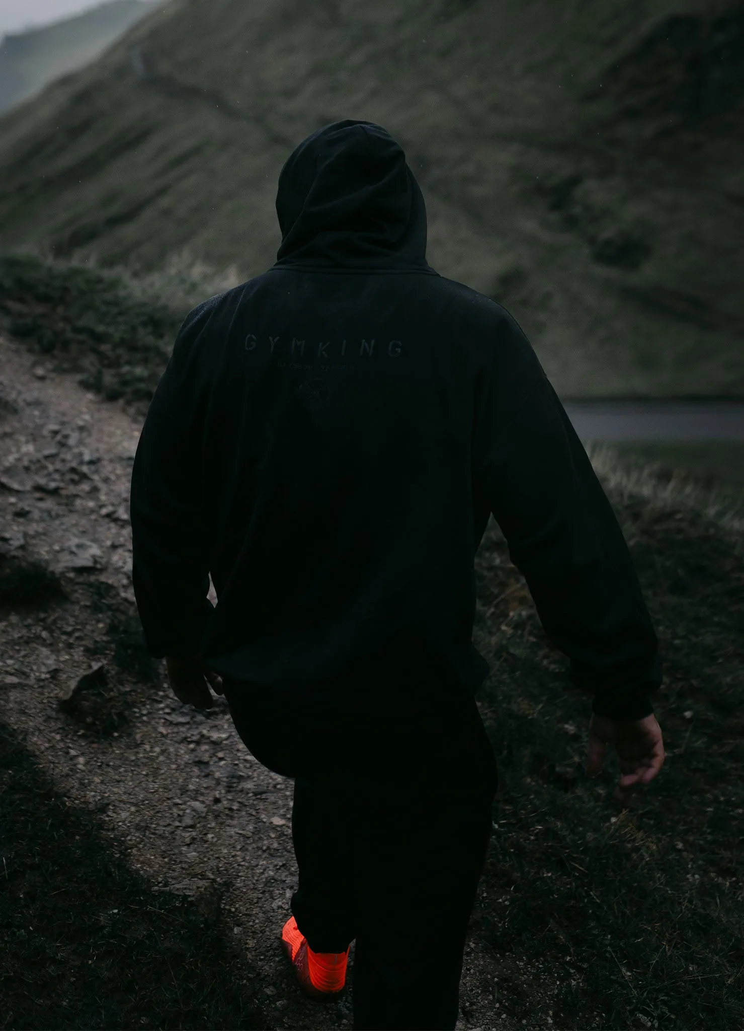 Gym King Stoic Esja Loopback Hood - Volcanic Black sold by The Gym King product image thumbnail 4