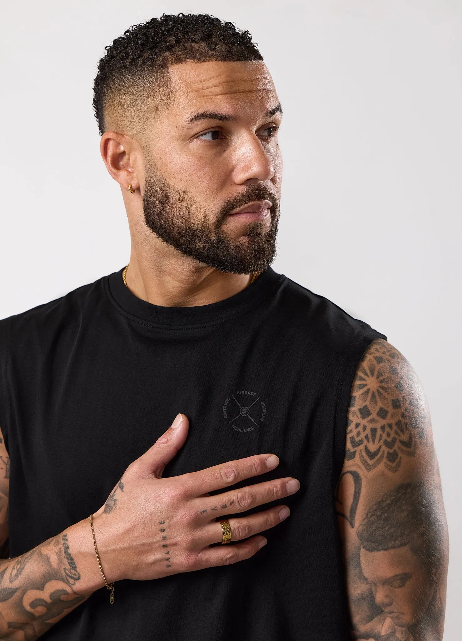Gym King Stoic Esja Jersey Tank - Volcanic Black sold by The Gym King product image thumbnail 5