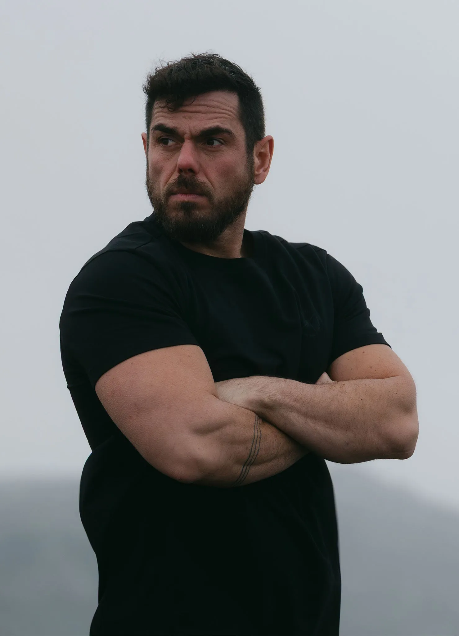 Gym King Stoic Esja Jersey Tee - Volcanic Black sold by The Gym King product image thumbnail 3