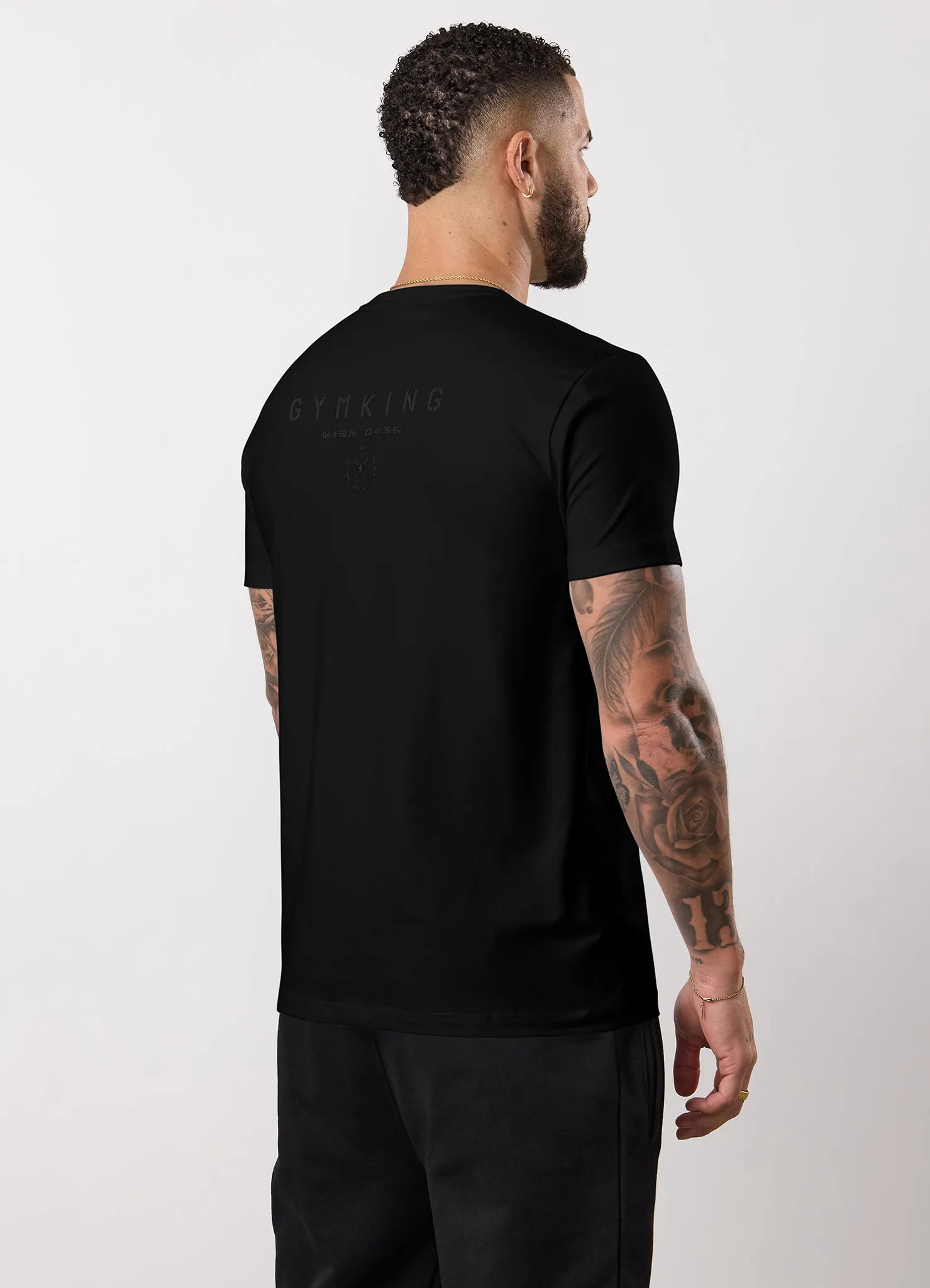 Gym King Stoic Esja Jersey Tee - Volcanic Black sold by The Gym King product image thumbnail 5
