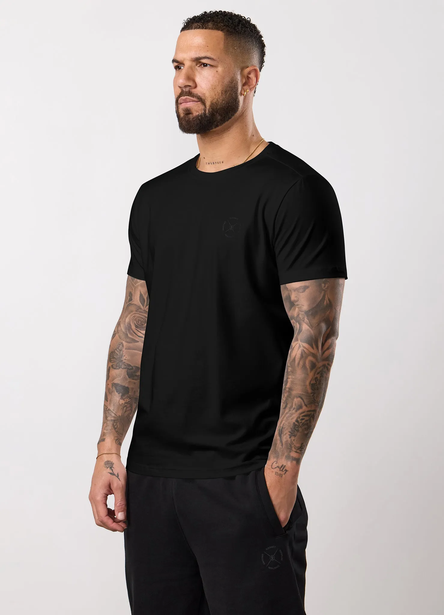 Gym King Stoic Esja Jersey Tee - Volcanic Black sold by The Gym King product image thumbnail 4