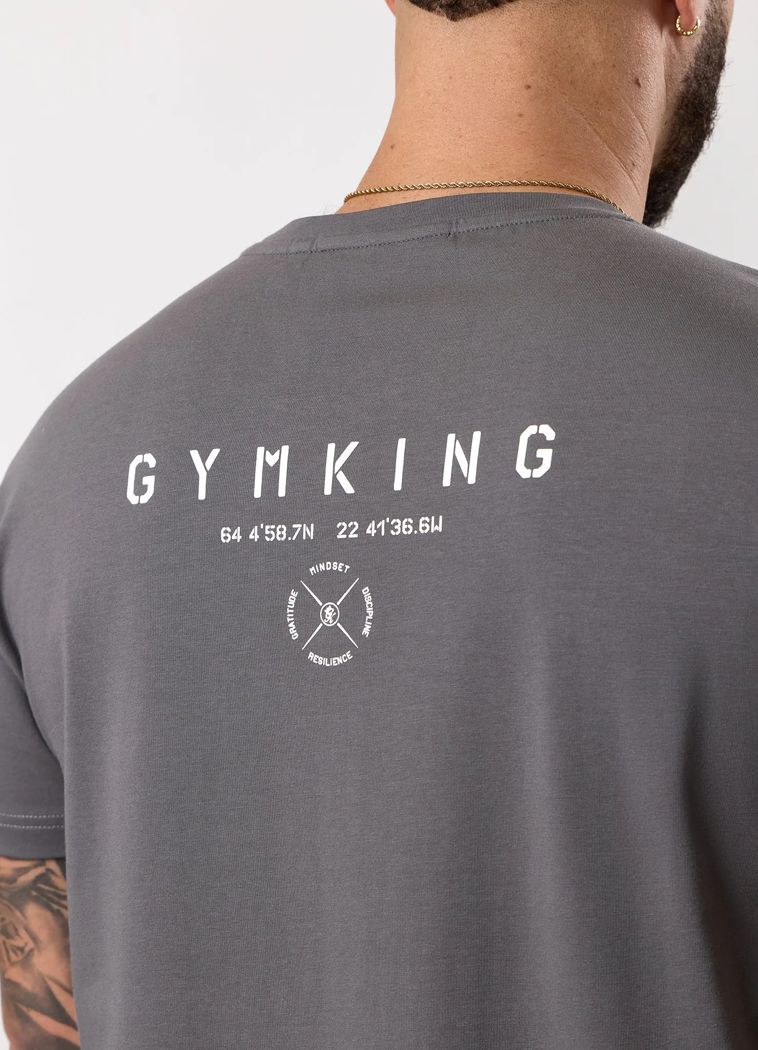 Gym King Stoic Esja Jersey Tee - Fossil Grey sold by The Gym King product image thumbnail 5