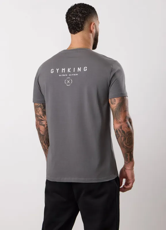 Gym King Stoic Esja Jersey Tee - Fossil Grey sold by The Gym King