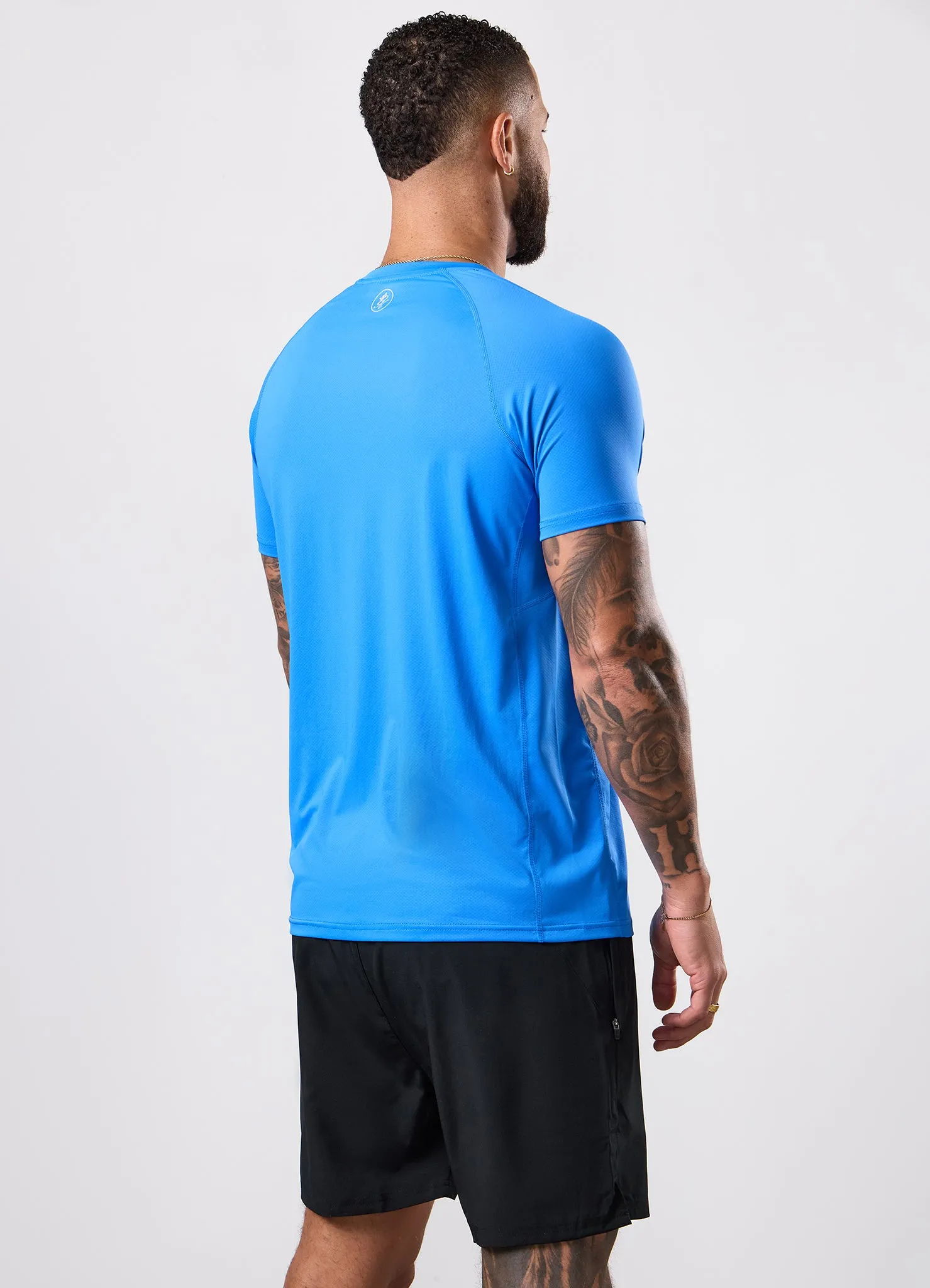 Gym King Energy Tee - Blue Surge sold by The Gym King product image thumbnail 3
