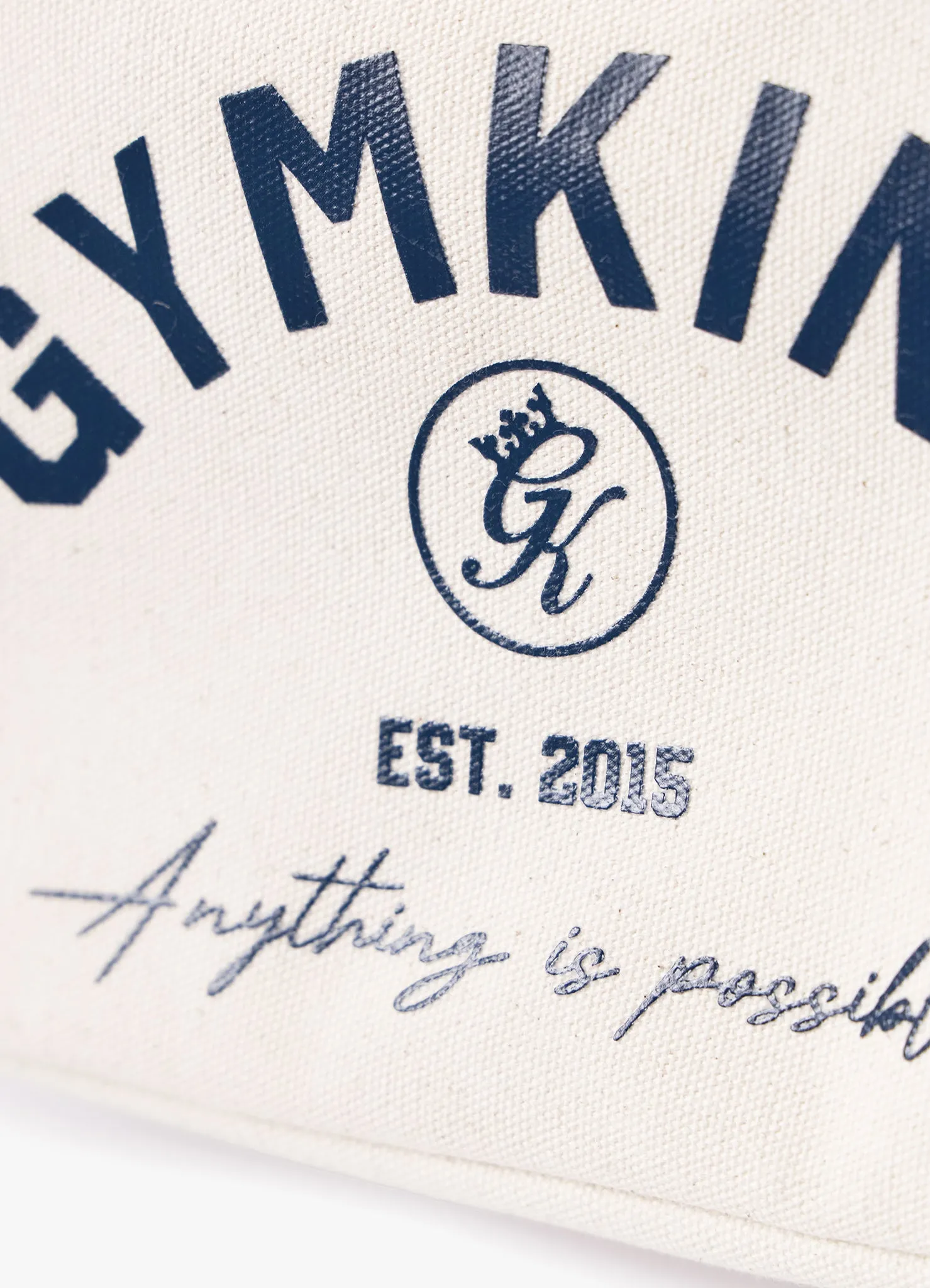 Gym King Harmony Vintage Tote Bag - Cream sold by The Gym King product image thumbnail 5