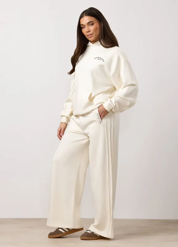 Gym King Replenish Peached Hood Tracksuit - Marshmallow made by The Gym King