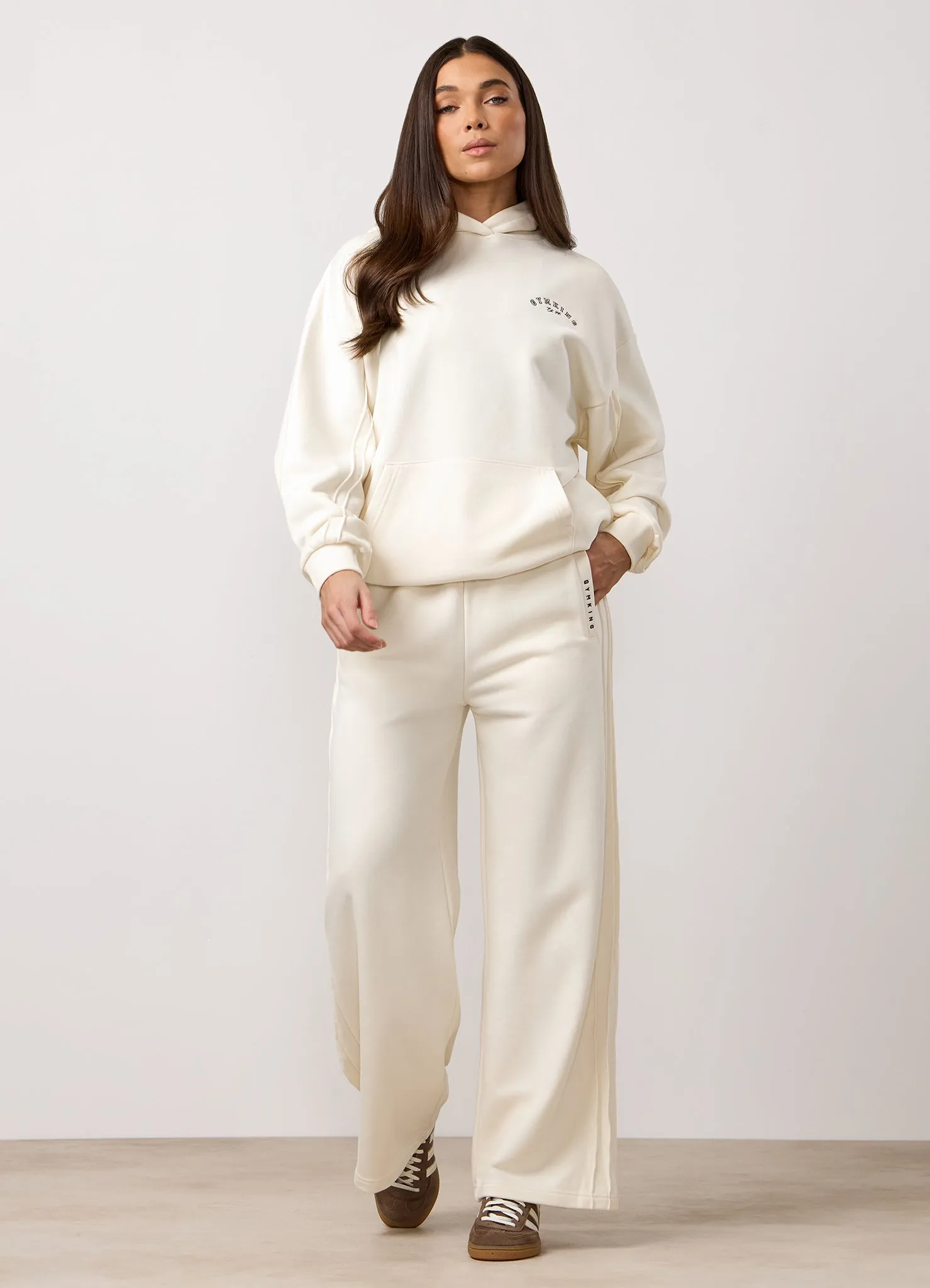 Gym King Replenish Peached Hood Tracksuit - Marshmallow sold by The Gym King product image thumbnail 3
