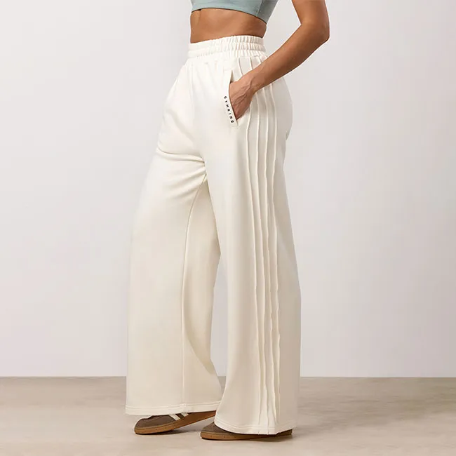 Gym King Replenish Peached Wide Seam Jogger - Marshmallow sold by The Gym King product image thumbnail 2