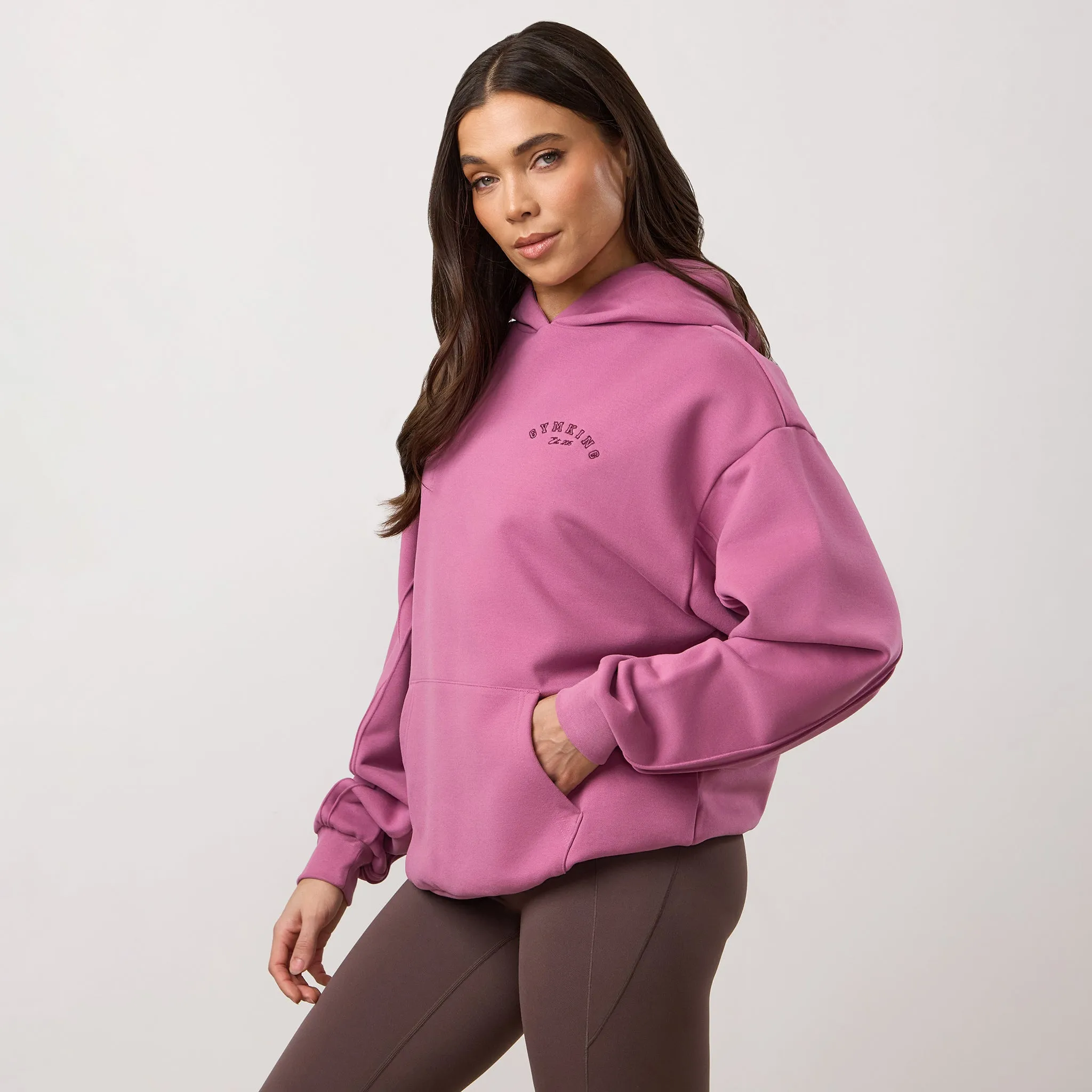 Gym King Replenish Peached Seam Hood - Orchid Mauve sold by The Gym King product image thumbnail 2