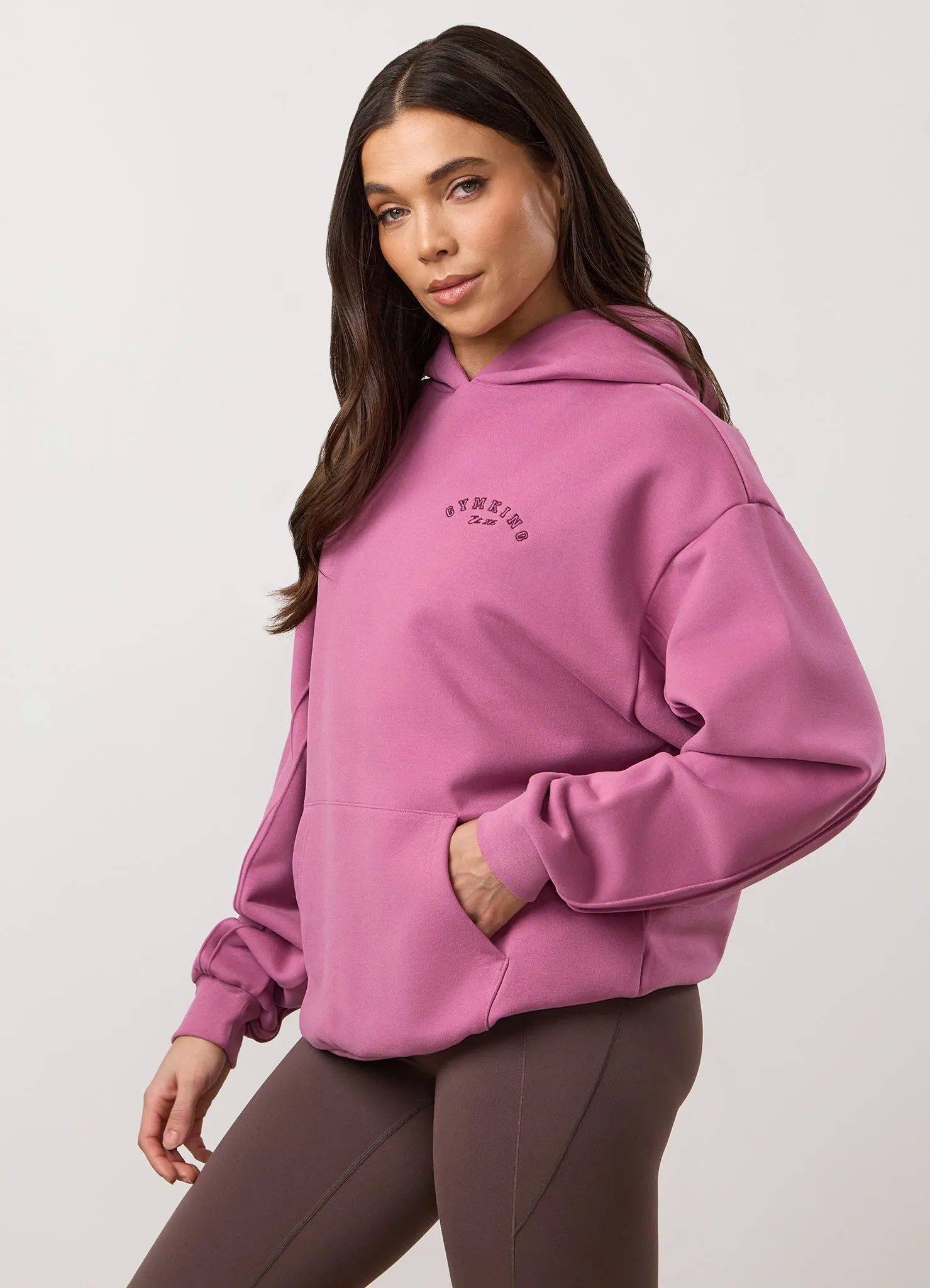 Gym King Replenish Peached Seam Hood - Orchid Mauve sold by The Gym King product image thumbnail 3