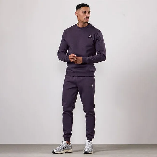 Gym King Fundamental Fleece Crew Tracksuit - Deep Purple sold by The Gym King product image thumbnail 2