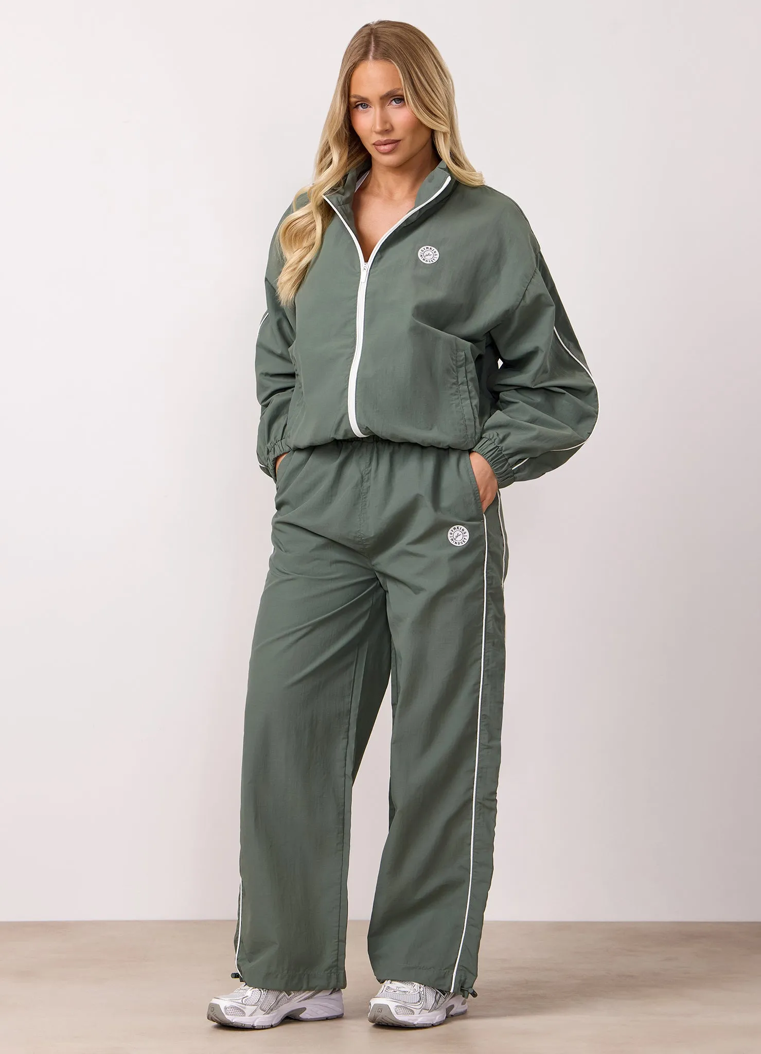 Gym King Composure Woven Tracksuit - Fern sold by The Gym King product image thumbnail 4