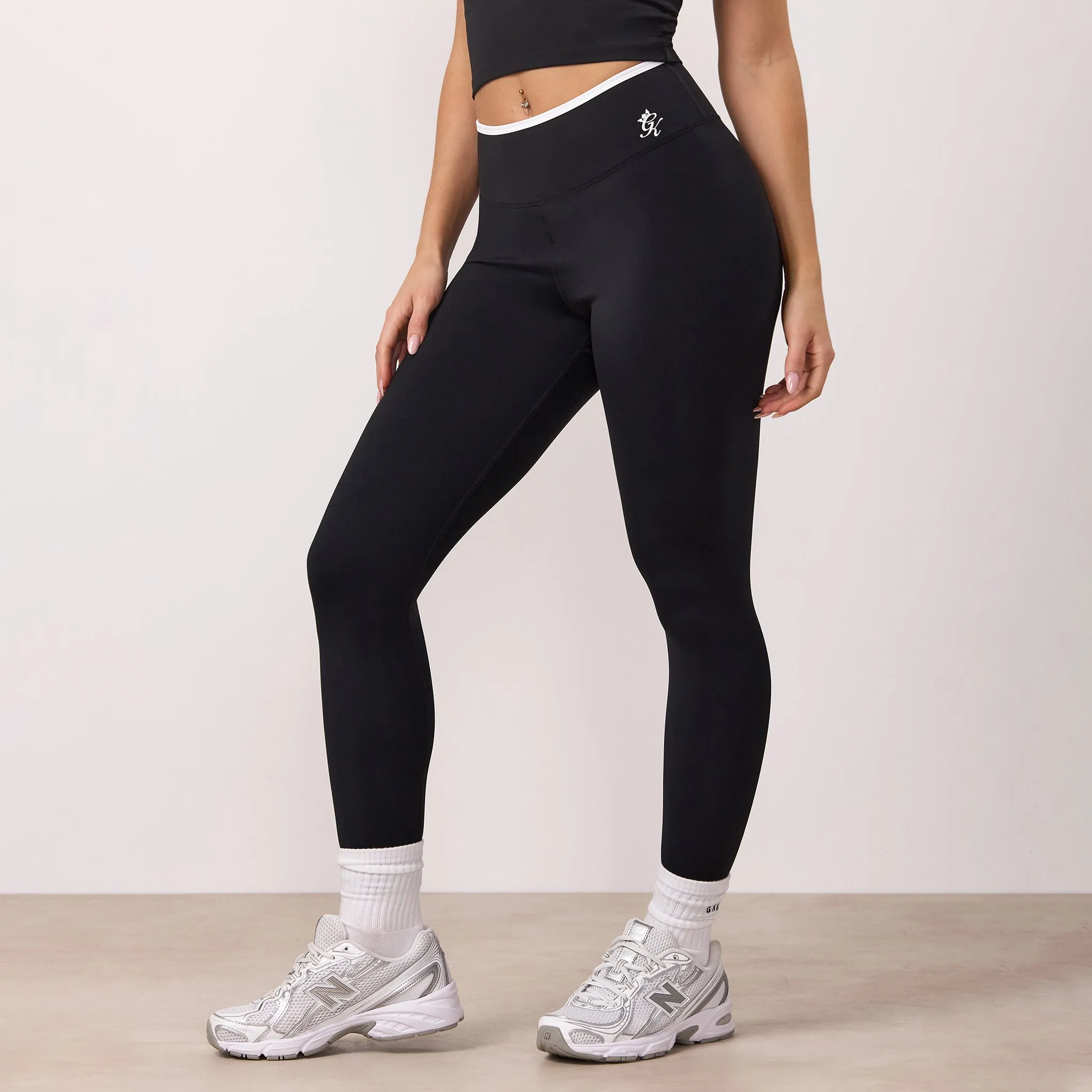 Gym King 365 Contrast Legging - Black sold by The Gym King product image thumbnail 2